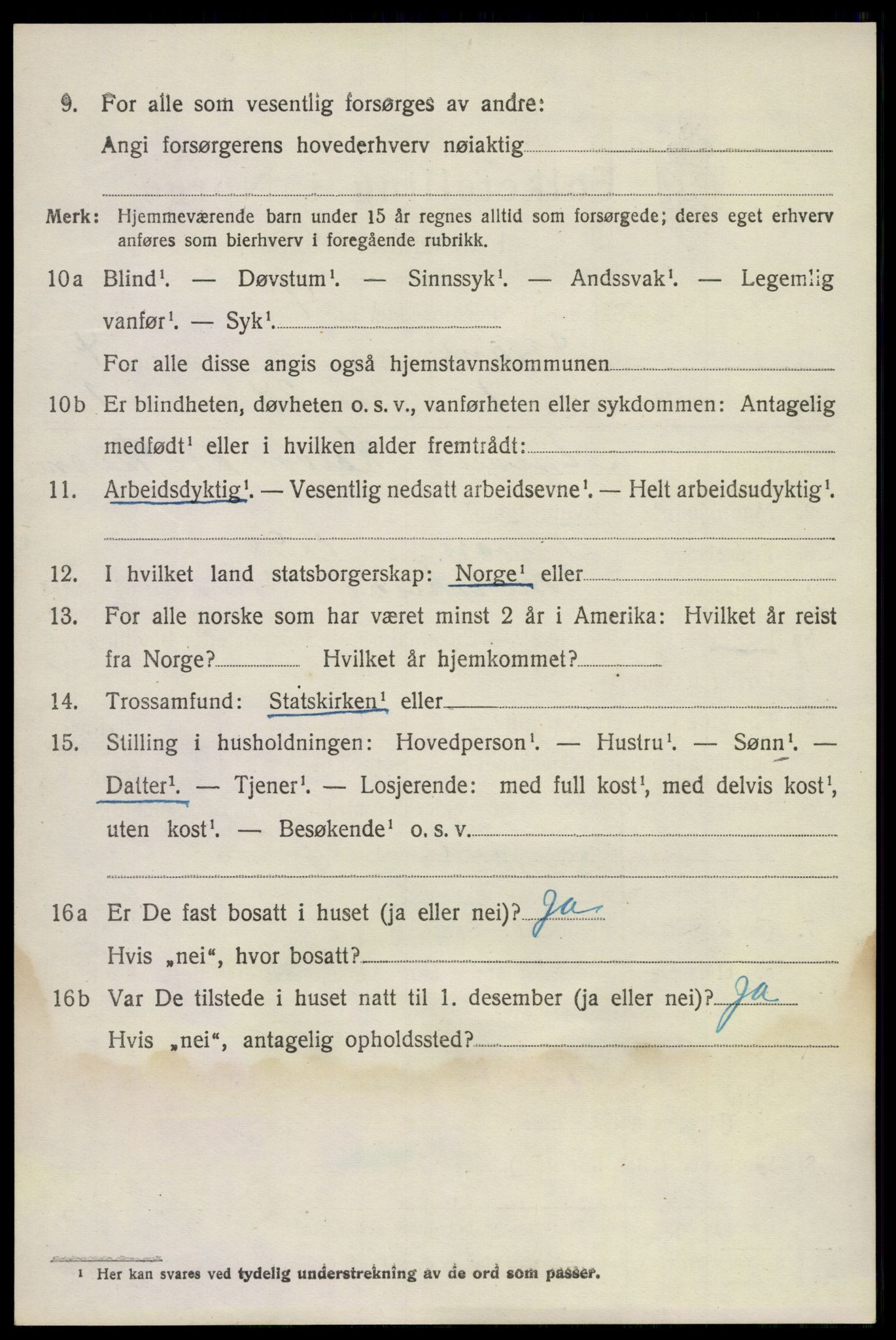 SAKO, Folketelling 1920 for 0824 Gransherad herred, 1920, s. 1779