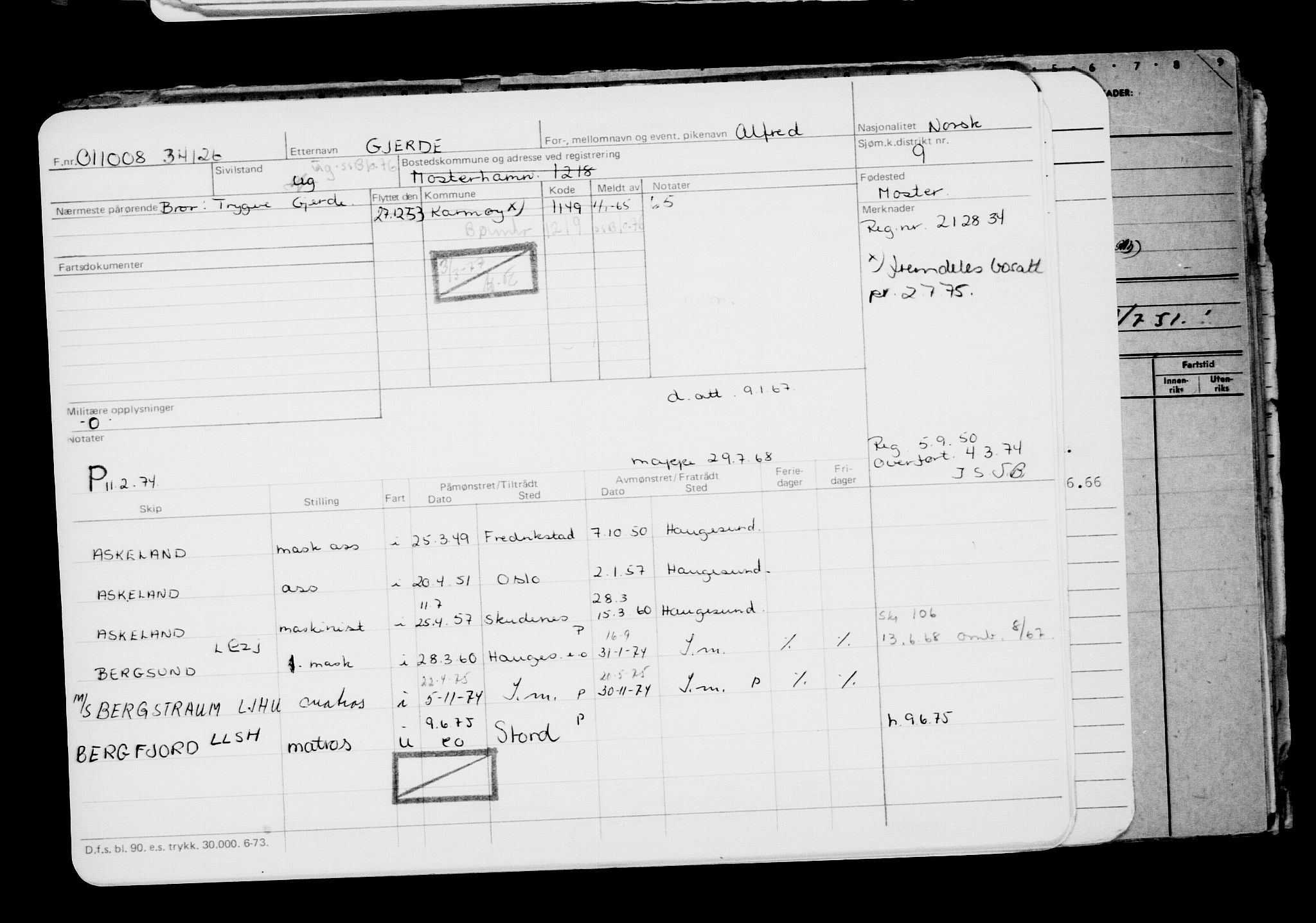 Direktoratet for sjømenn, RA/S-3545/G/Gb/L0079: Hovedkort, 1908, s. 493