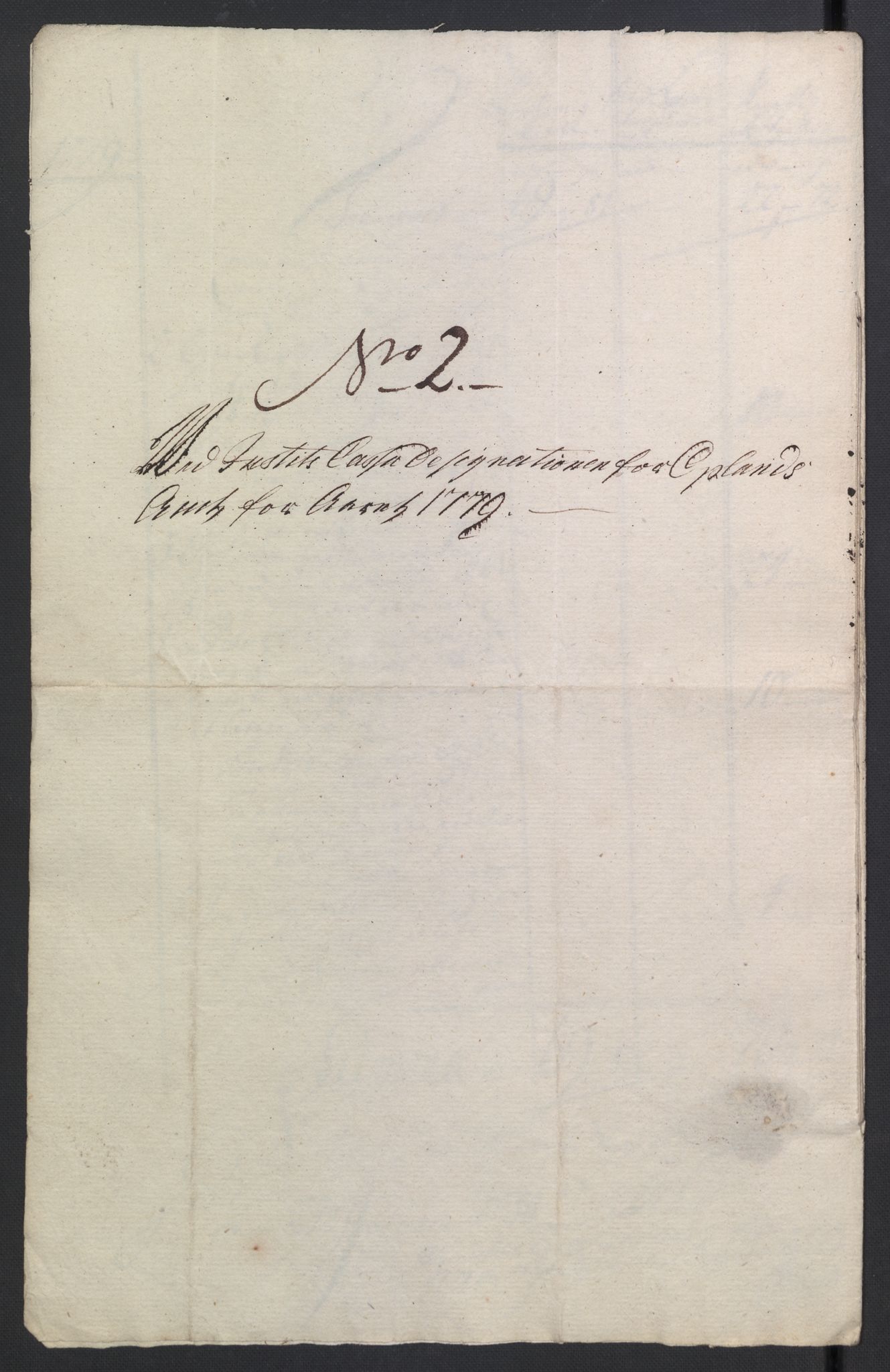 Rentekammeret inntil 1814, Reviderte regnskaper, Mindre regnskaper, AV/RA-EA-4068/Rb/L0014: Opplands amt, 1771-1779, s. 577