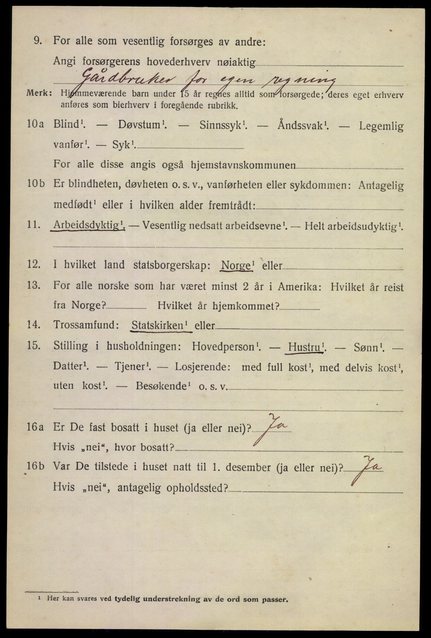 SAKO, Folketelling 1920 for 0630 Øvre Sandsvær herred, 1920, s. 1615