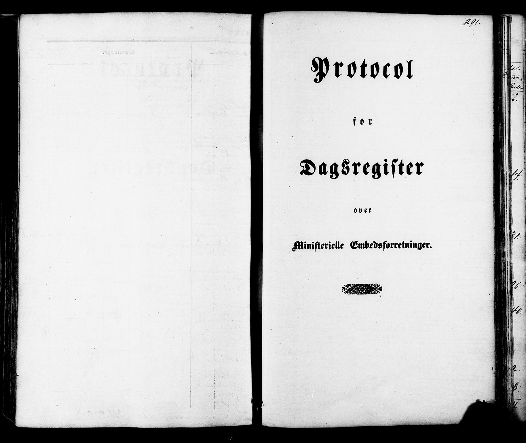 Ministerialprotokoller, klokkerbøker og fødselsregistre - Møre og Romsdal, SAT/A-1454/513/L0175: Ministerialbok nr. 513A02, 1856-1877, s. 291