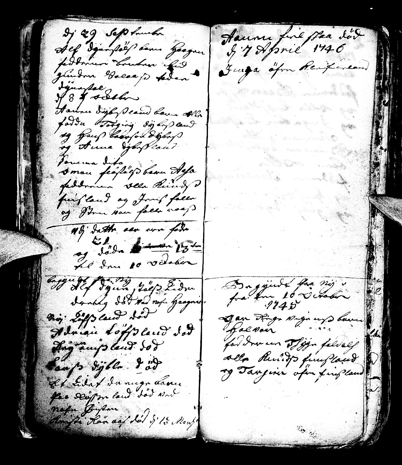 Bjelland sokneprestkontor, AV/SAK-1111-0005/F/Fb/Fbb/L0001: Klokkerbok nr. B 1, 1732-1782, s. 15