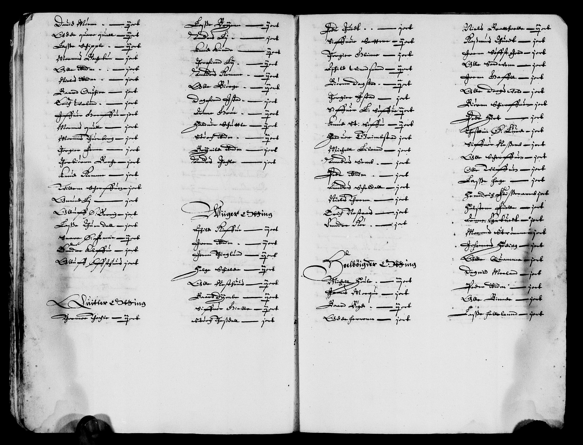 Rentekammeret inntil 1814, Reviderte regnskaper, Lensregnskaper, AV/RA-EA-5023/R/Rb/Rbt/L0097: Bergenhus len, 1643-1644