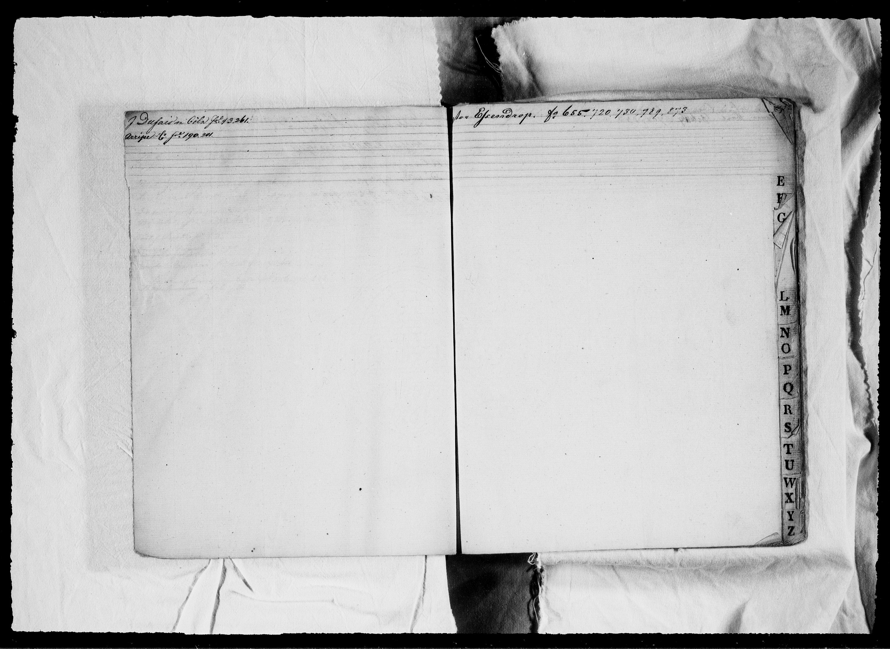 Modums Blaafarveværk, RA/PA-0157/G/Gb/L0067/0001: -- / Kopibok, ført ved Bokholderkontoret, 1825-1826, s. 4