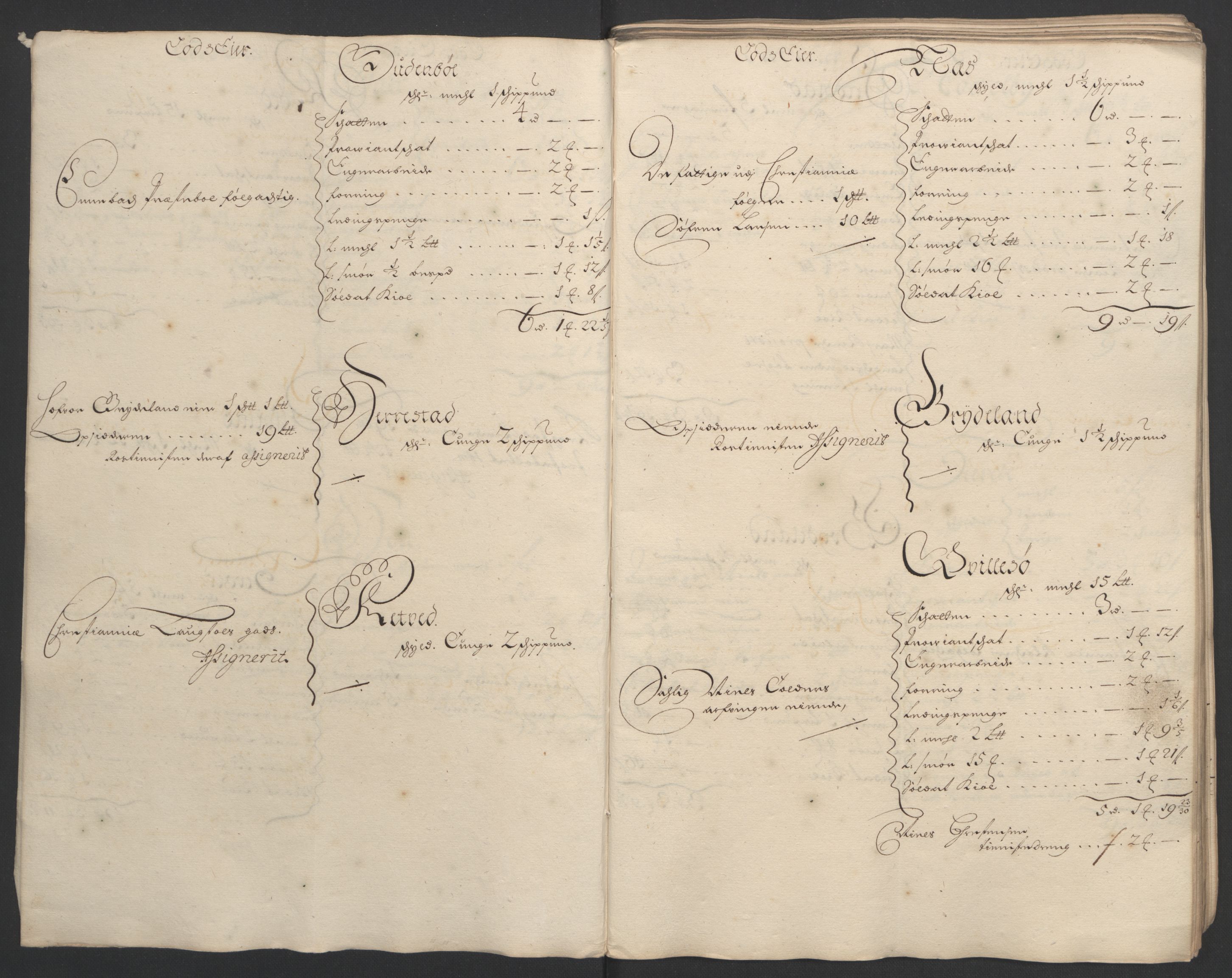 Rentekammeret inntil 1814, Reviderte regnskaper, Fogderegnskap, RA/EA-4092/R09/L0437: Fogderegnskap Follo, 1692-1693, s. 265