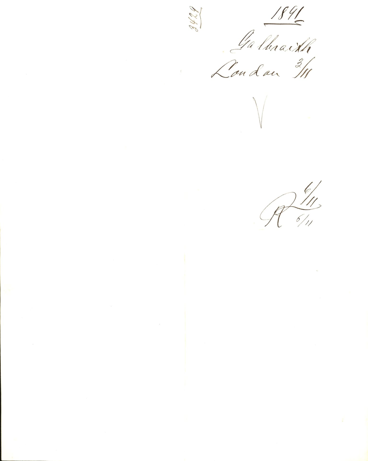 Pa 63 - Østlandske skibsassuranceforening, VEMU/A-1079/G/Ga/L0027/0005: Havaridokumenter / Activ, Sarah Humphrey, Lydia, Achilles, J. Williams, 1891, s. 18