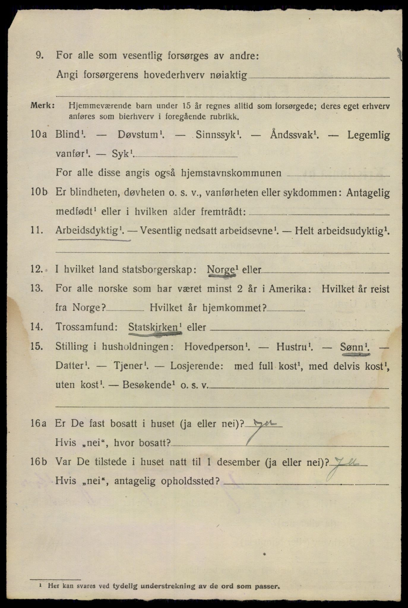 SAO, Folketelling 1920 for 0301 Kristiania kjøpstad, 1920, s. 141482