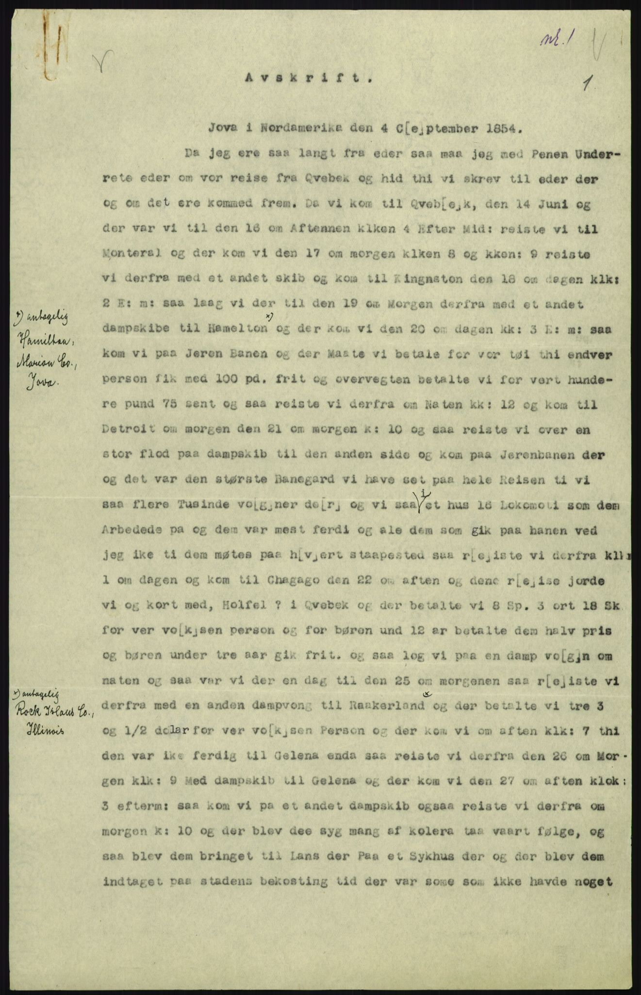 Samlinger til kildeutgivelse, Amerikabrevene, AV/RA-EA-4057/F/L0008: Innlån fra Hedmark: Gamkind - Semmingsen, 1838-1914, s. 353