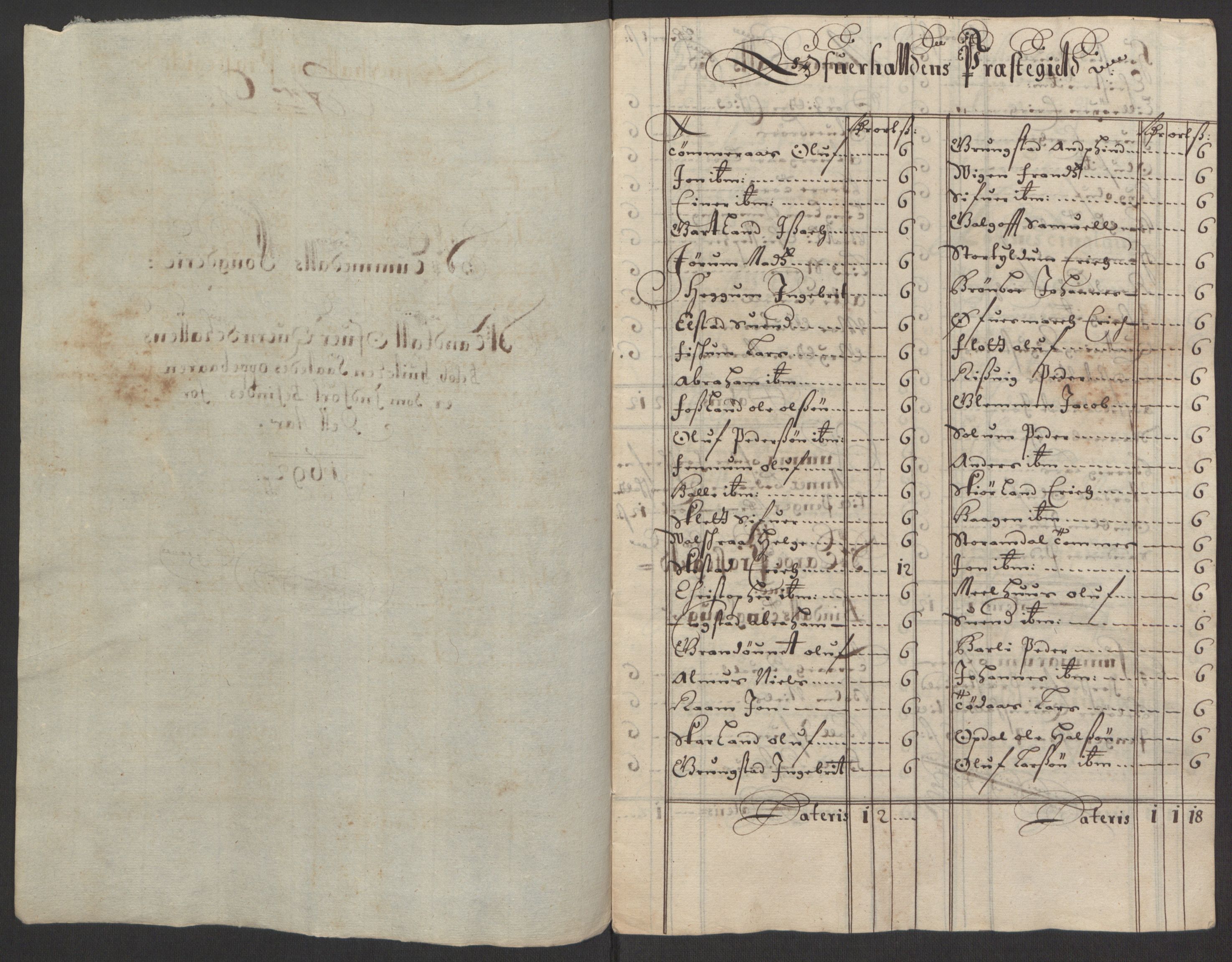 Rentekammeret inntil 1814, Reviderte regnskaper, Fogderegnskap, RA/EA-4092/R64/L4424: Fogderegnskap Namdal, 1692-1695, s. 21