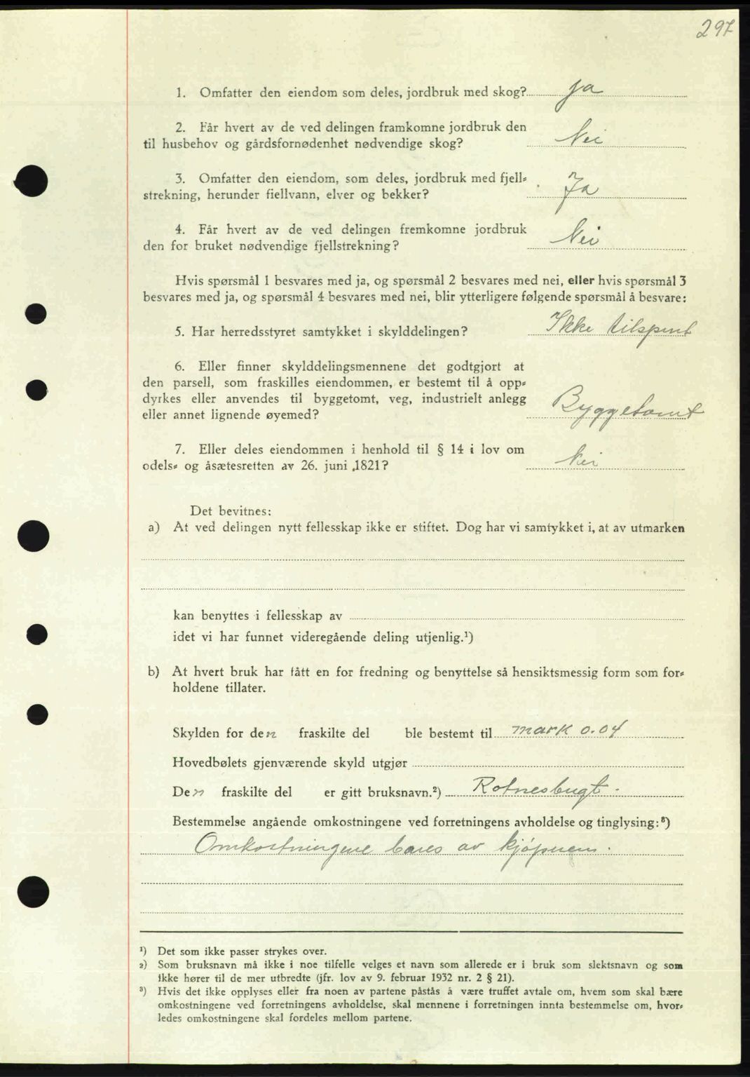 Nordmøre sorenskriveri, AV/SAT-A-4132/1/2/2Ca: Pantebok nr. A103, 1946-1947, Dagboknr: 2377/1946