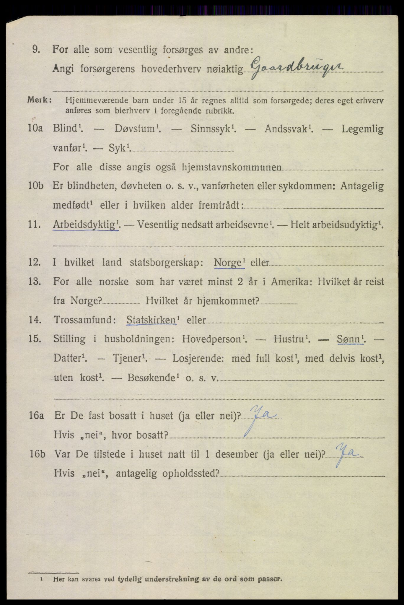 SAK, Folketelling 1920 for 0924 Landvik herred, 1920, s. 4013