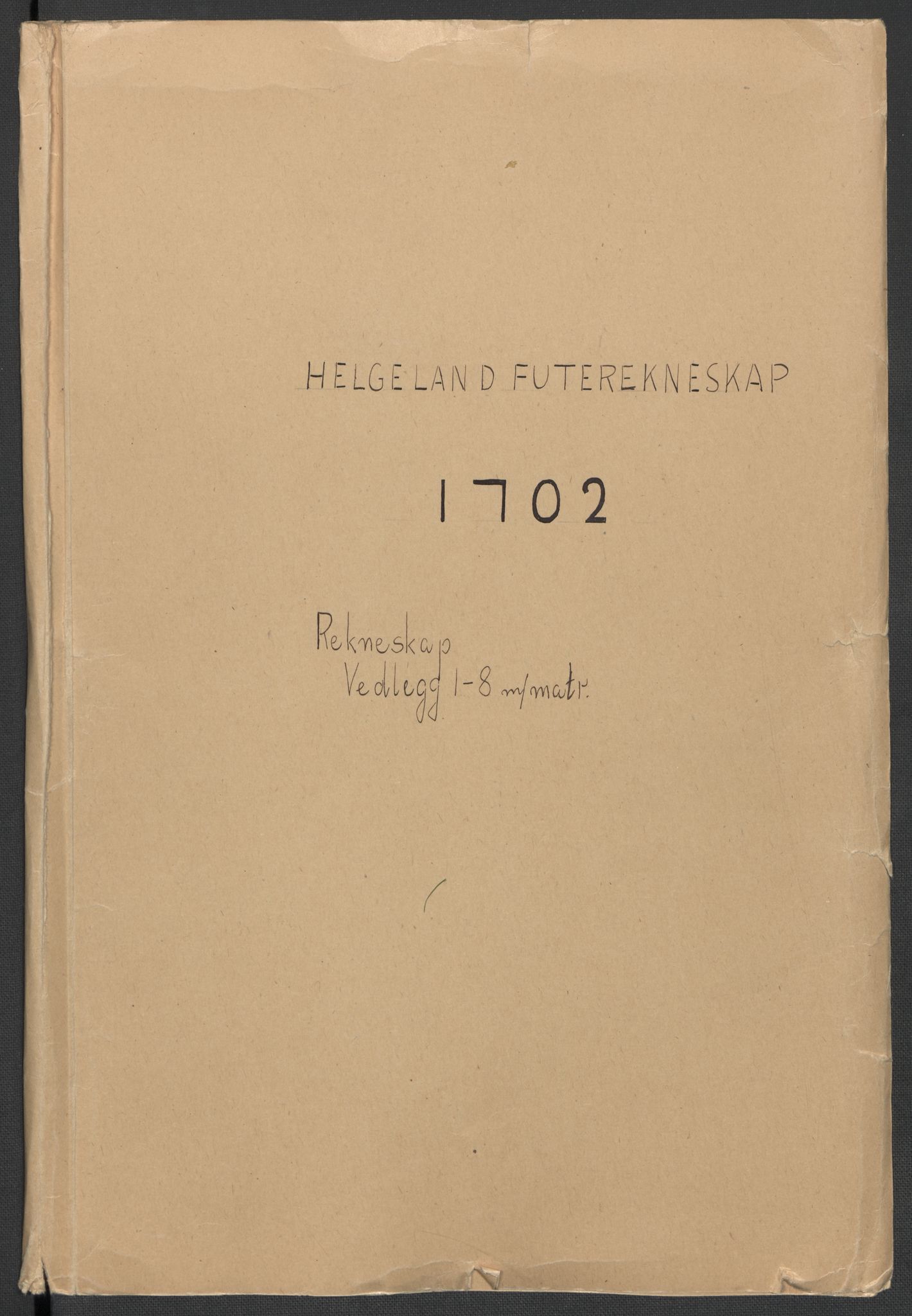 Rentekammeret inntil 1814, Reviderte regnskaper, Fogderegnskap, RA/EA-4092/R65/L4508: Fogderegnskap Helgeland, 1702-1705, s. 2