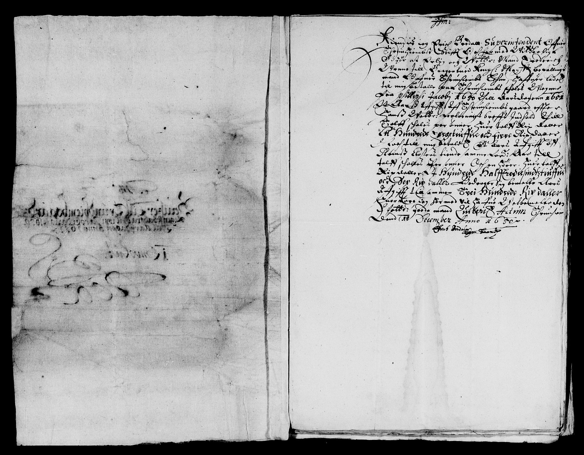 Rentekammeret inntil 1814, Reviderte regnskaper, Lensregnskaper, AV/RA-EA-5023/R/Rb/Rbw/L0099: Trondheim len, 1650-1651