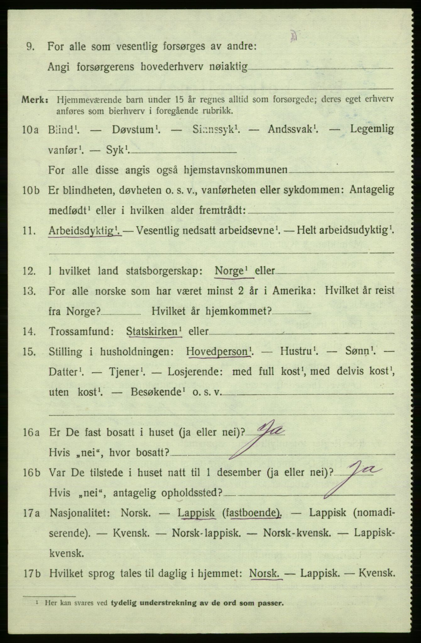 SATØ, Folketelling 1920 for 2018 Måsøy herred, 1920, s. 2647