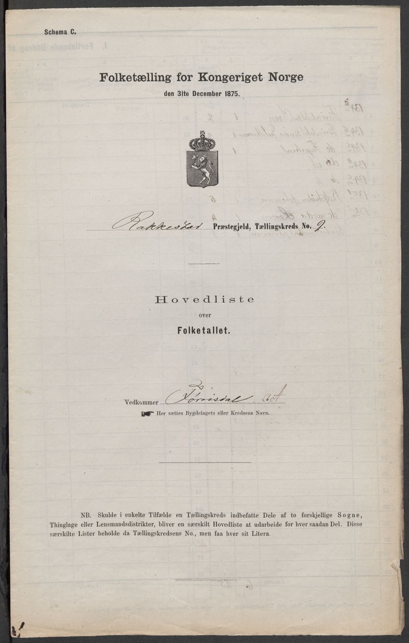 RA, Folketelling 1875 for 0128P Rakkestad prestegjeld, 1875, s. 34