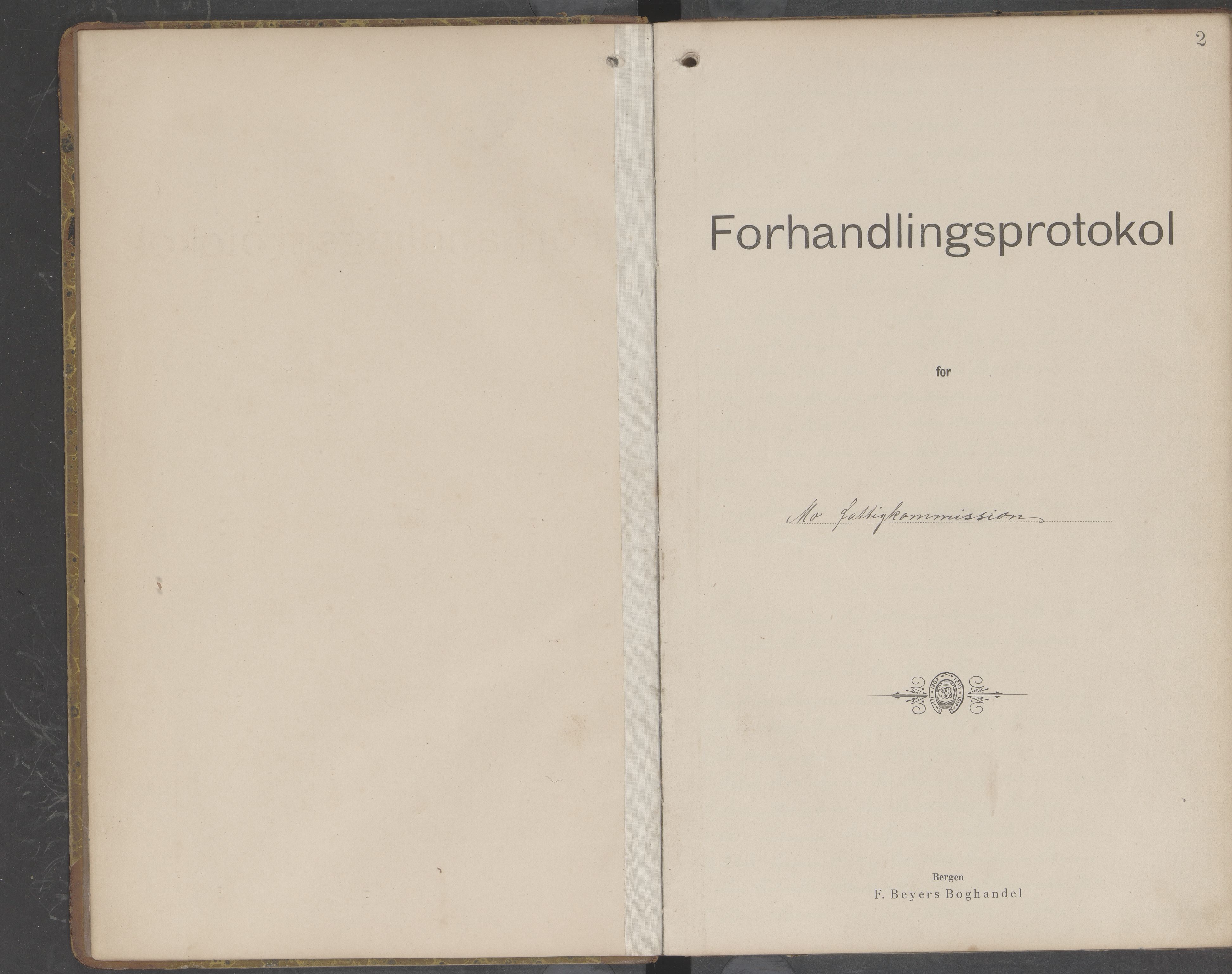 Mo kommune. Fattigstyret, AIN/K-18031.610/A/Aa/L0003: Møtebok, 1900-1905