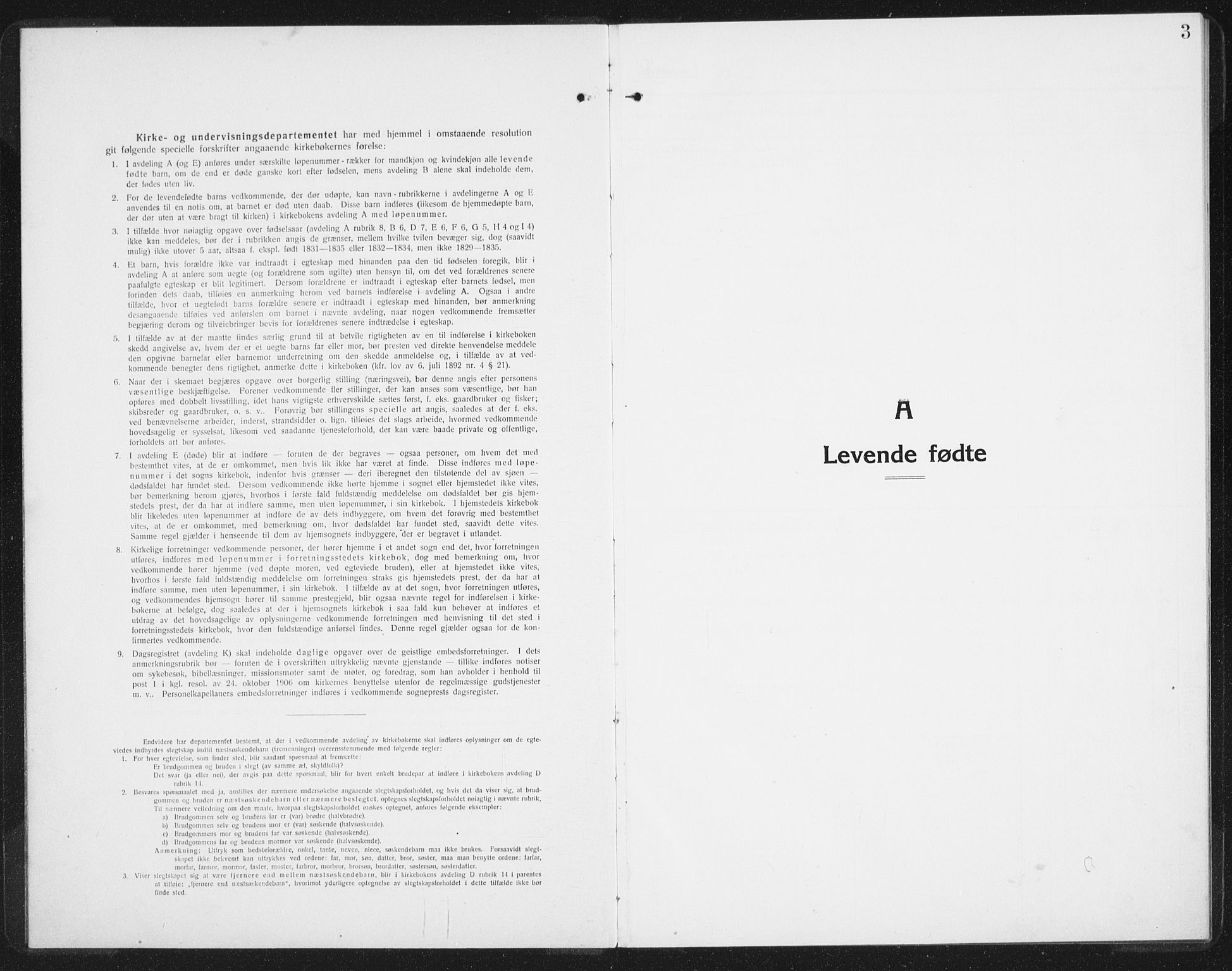 Ministerialprotokoller, klokkerbøker og fødselsregistre - Nordland, AV/SAT-A-1459/886/L1226: Klokkerbok nr. 886C03, 1916-1935, s. 3