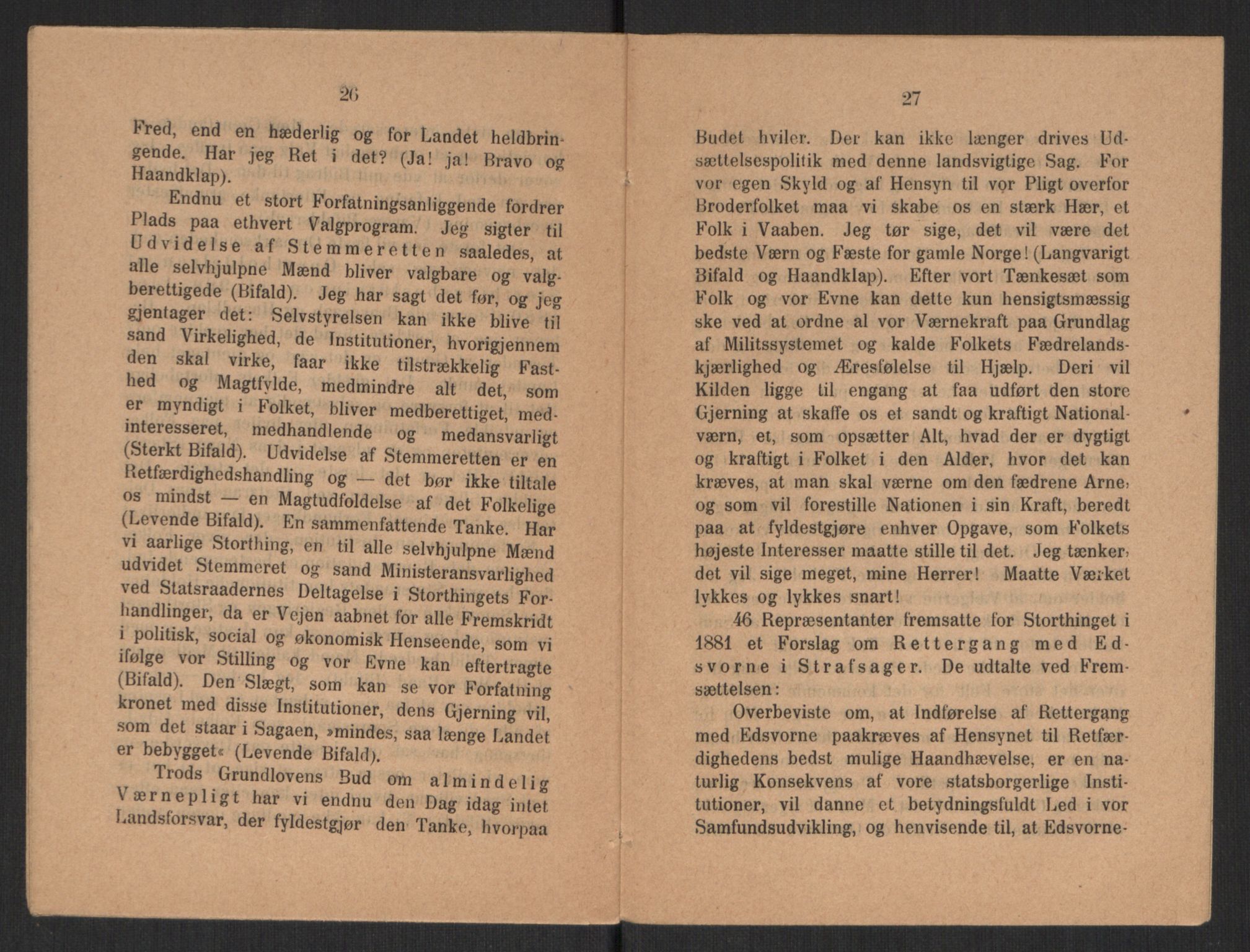 Venstres Hovedorganisasjon, AV/RA-PA-0876/X/L0001: De eldste skrifter, 1860-1936, s. 401