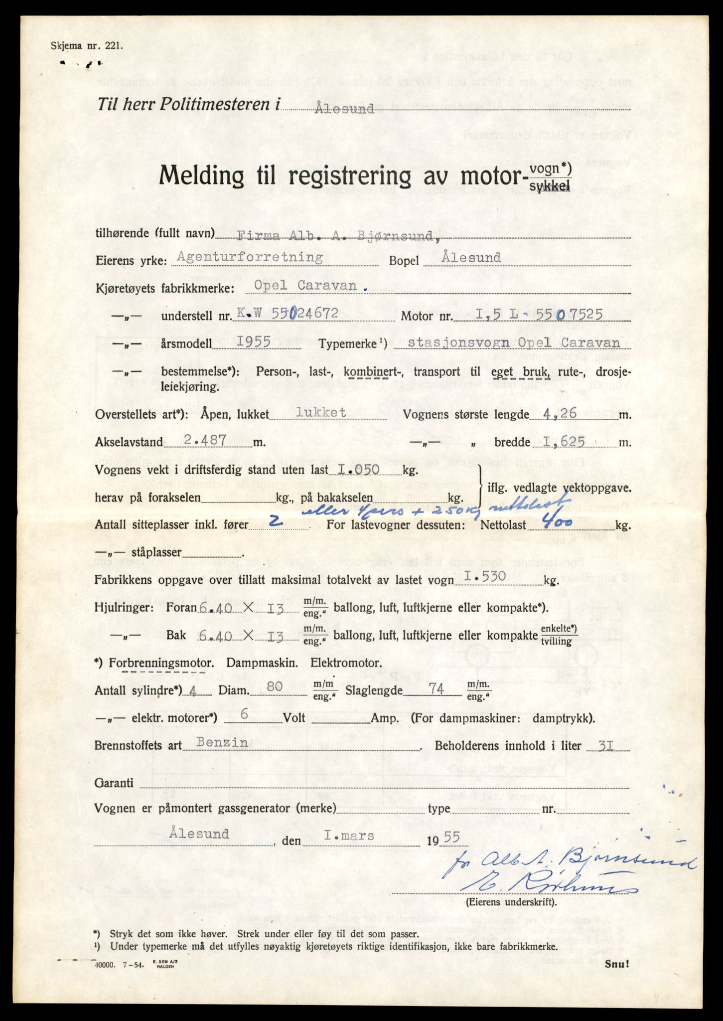 Møre og Romsdal vegkontor - Ålesund trafikkstasjon, AV/SAT-A-4099/F/Fe/L0047: Registreringskort for kjøretøy T 14580 - T 14720, 1927-1998, s. 3233