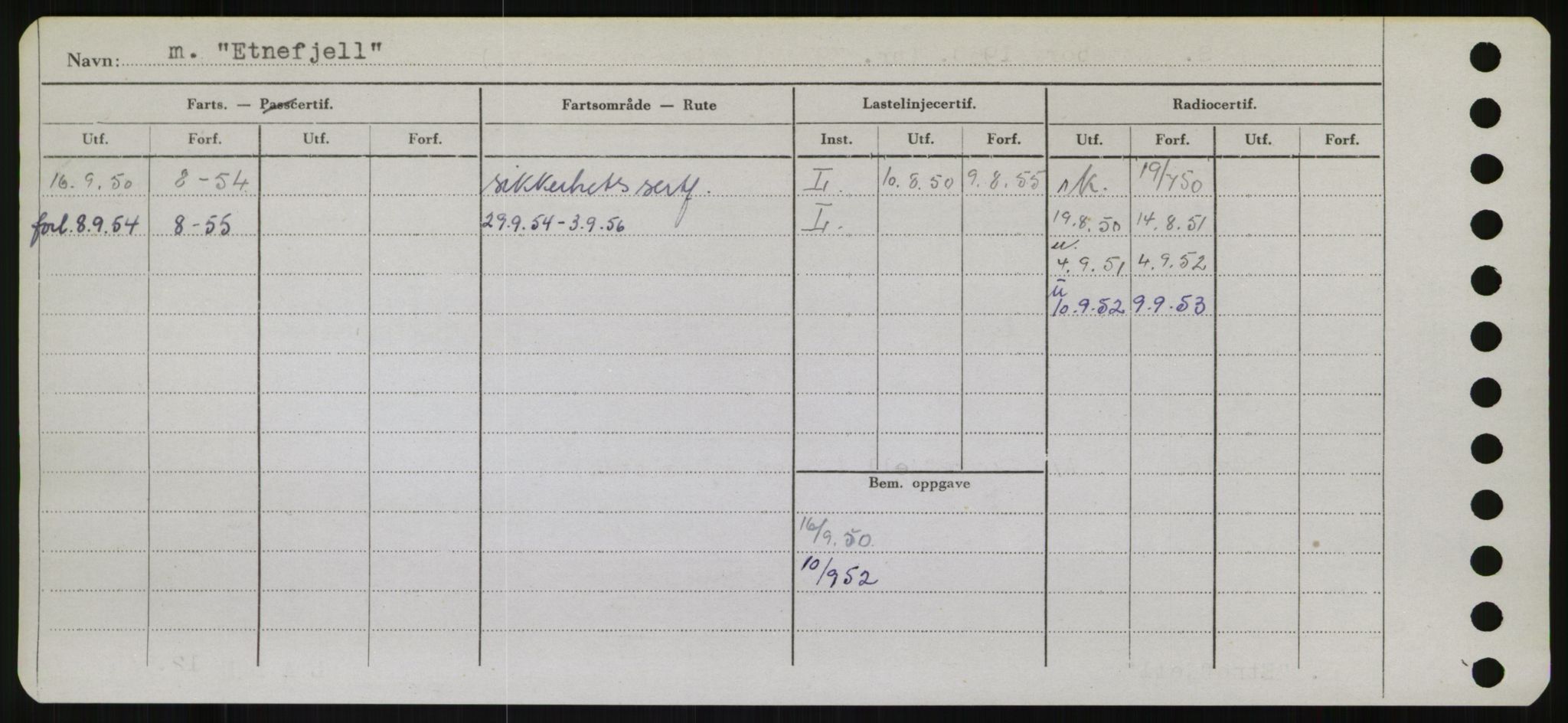 Sjøfartsdirektoratet med forløpere, Skipsmålingen, RA/S-1627/H/Hb/L0002: Fartøy, E-H, s. 54