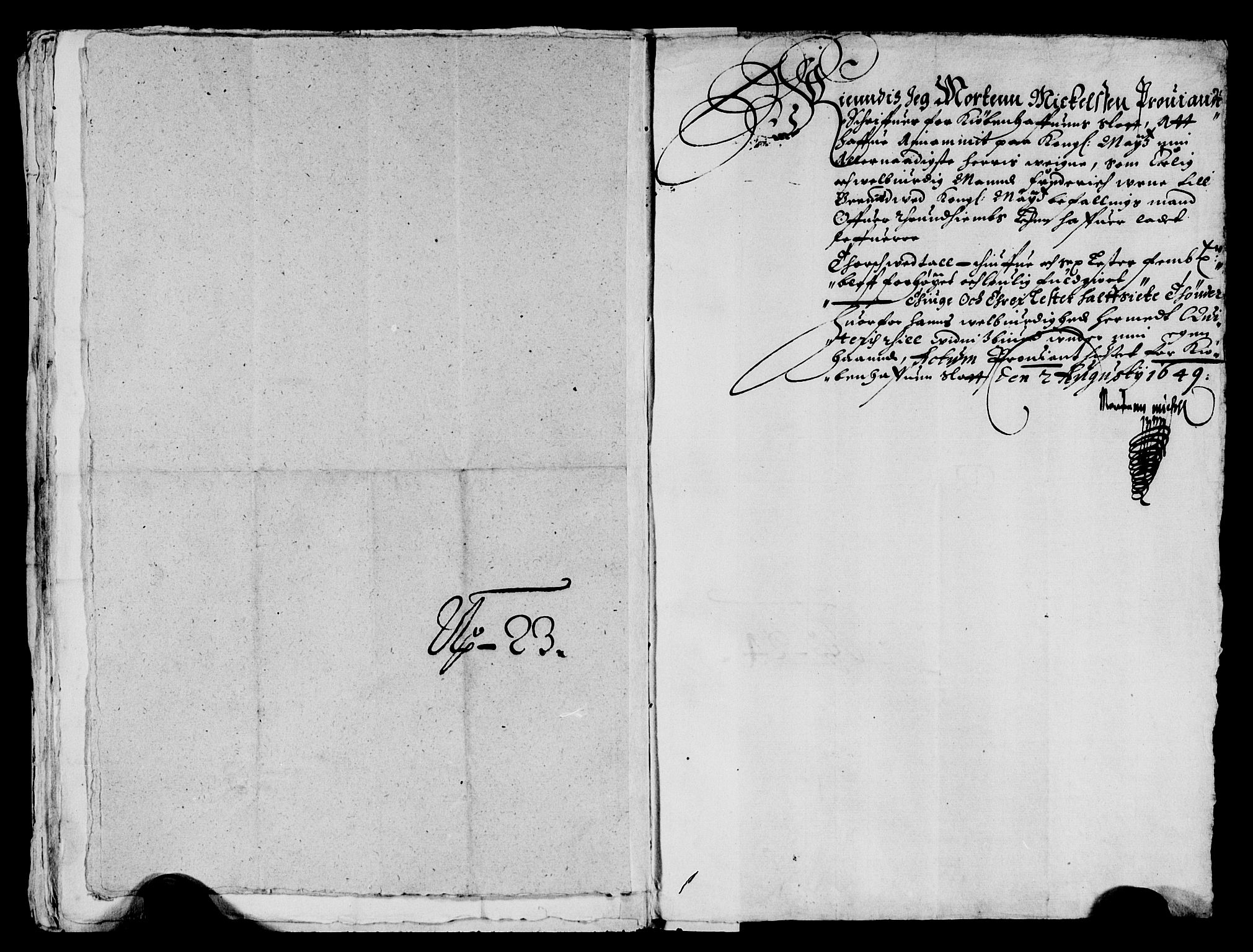 Rentekammeret inntil 1814, Reviderte regnskaper, Lensregnskaper, AV/RA-EA-5023/R/Rb/Rbw/L0092: Trondheim len, 1647-1649