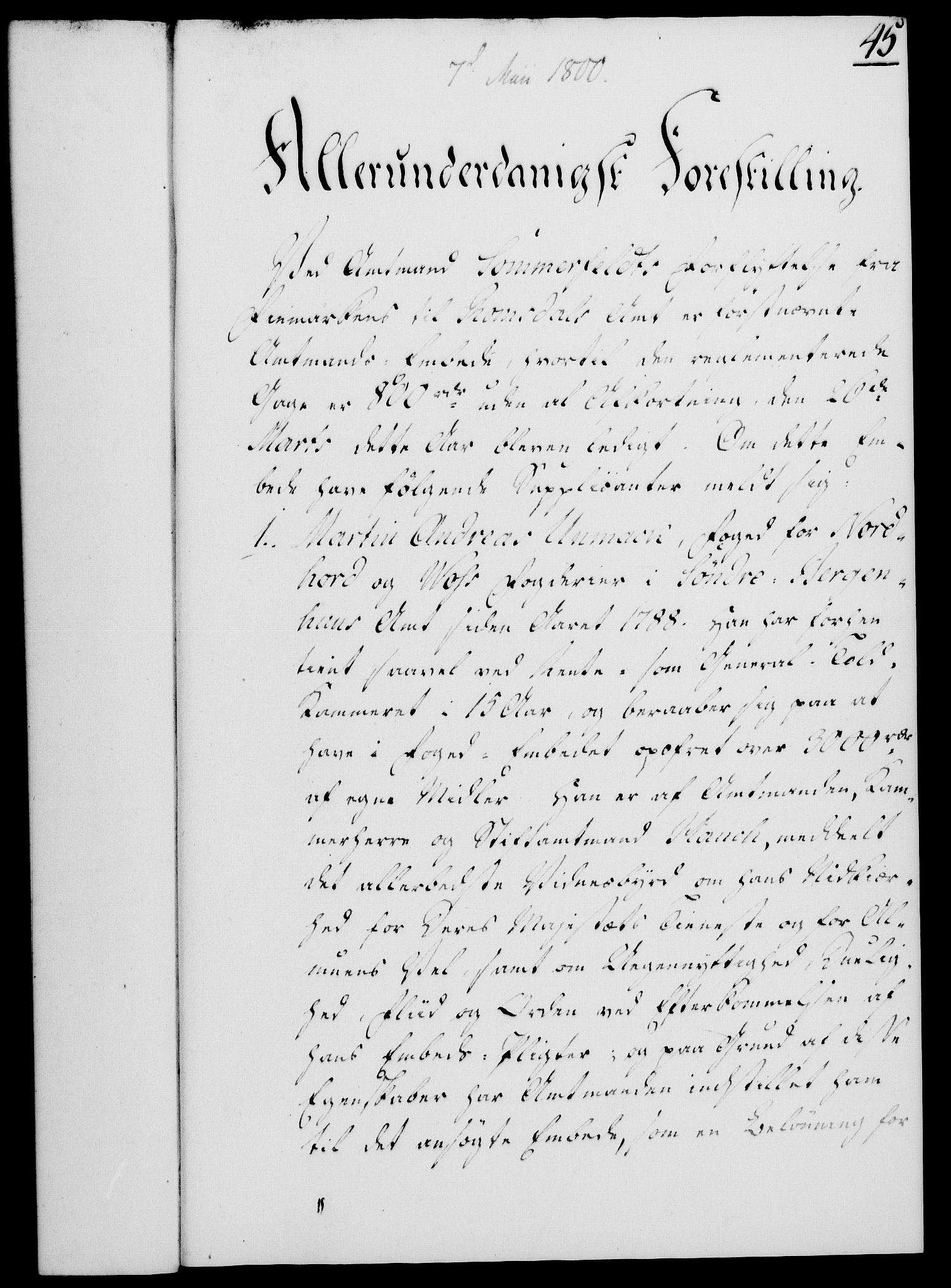 Rentekammeret, Kammerkanselliet, RA/EA-3111/G/Gf/Gfa/L0082: Norsk relasjons- og resolusjonsprotokoll (merket RK 52.82), 1800, s. 280