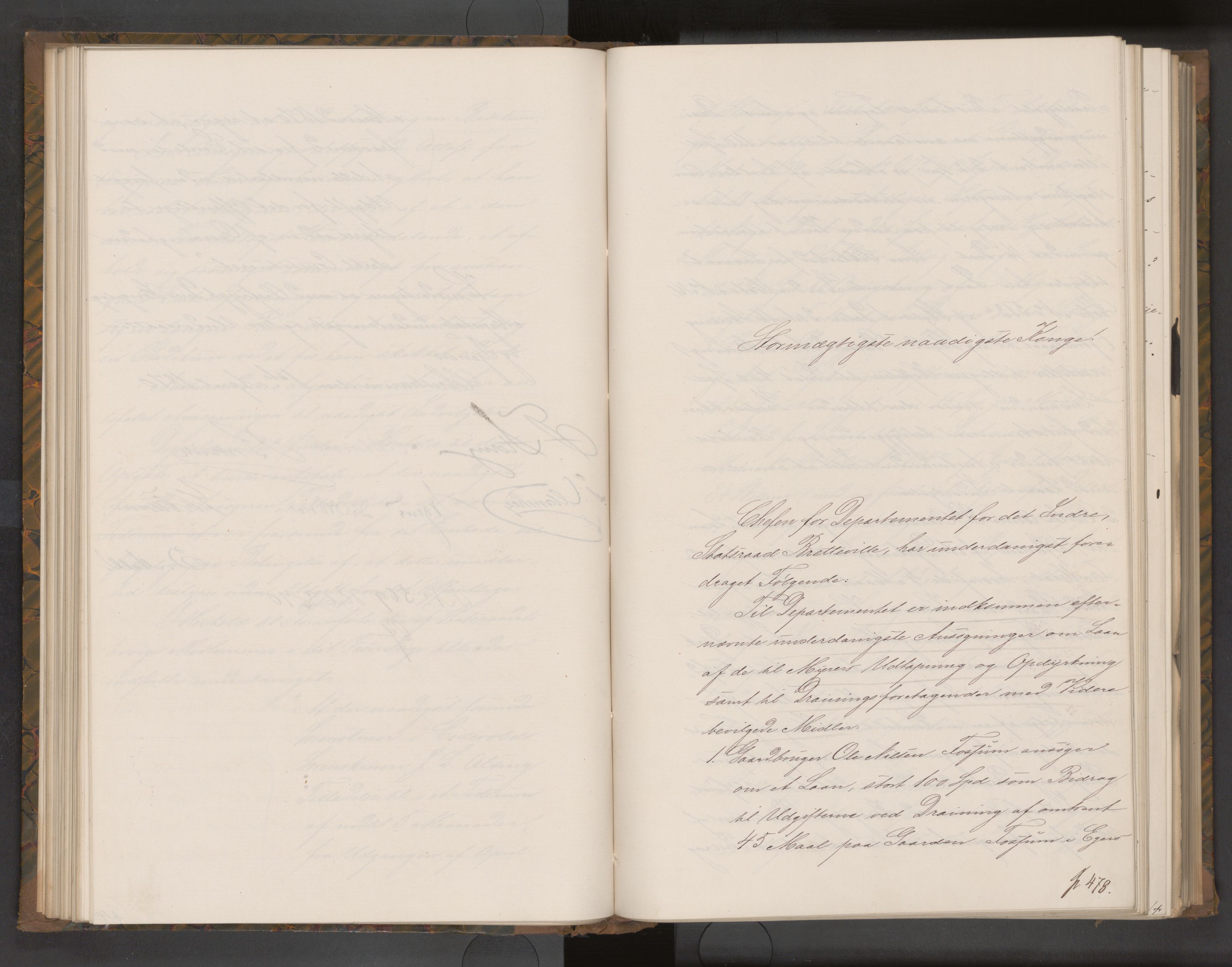 Statsrådsavdelingen i Stockholm, AV/RA-S-1003/D/Da/L0515: Regjeringsinnstillinger nr. 451-600, 1870