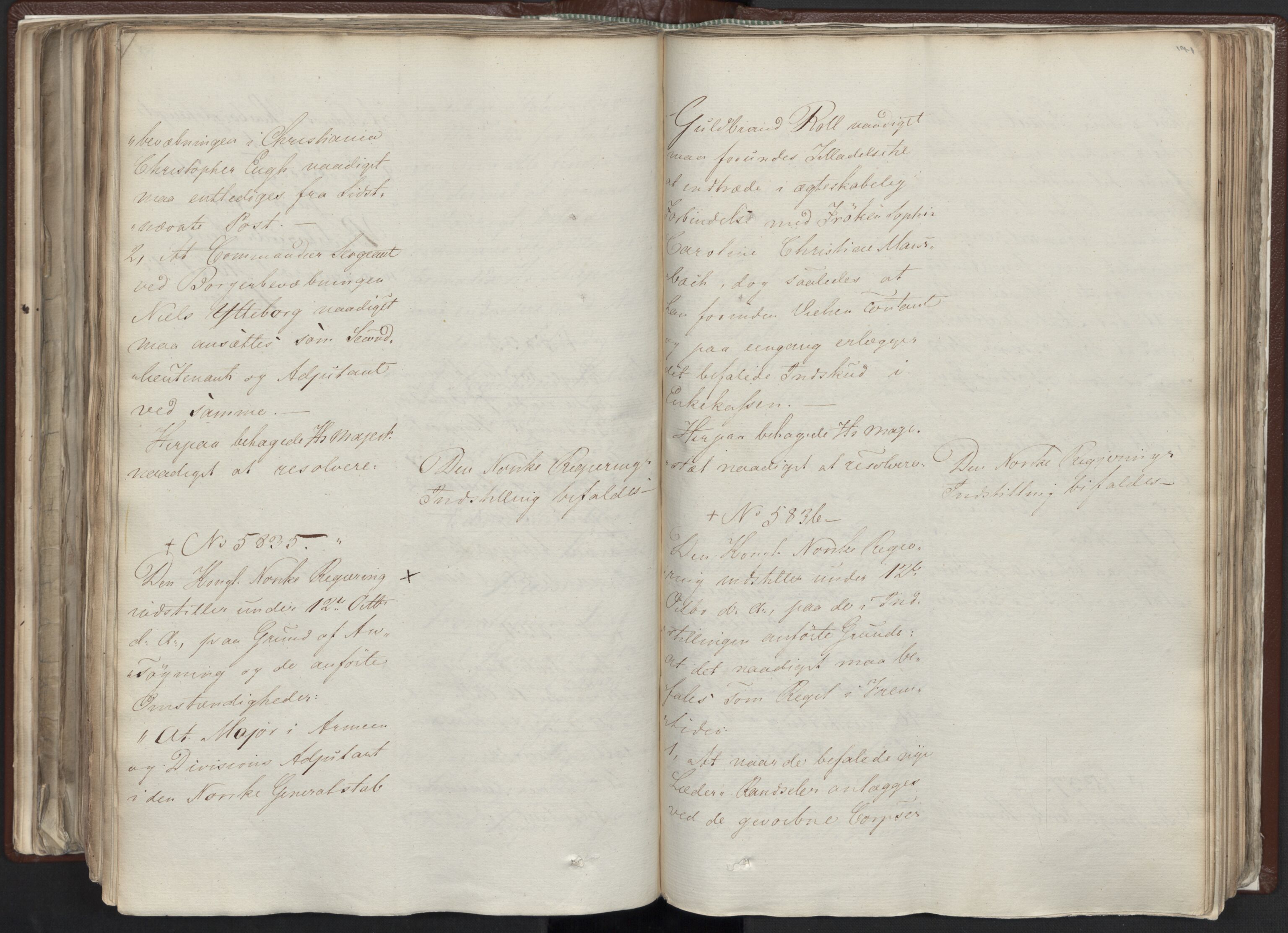 Statsrådssekretariatet, AV/RA-S-1001/A/Ab/L0012: Kgl. res. nr. 5679-6008 II, 1821, s. 170b-171a