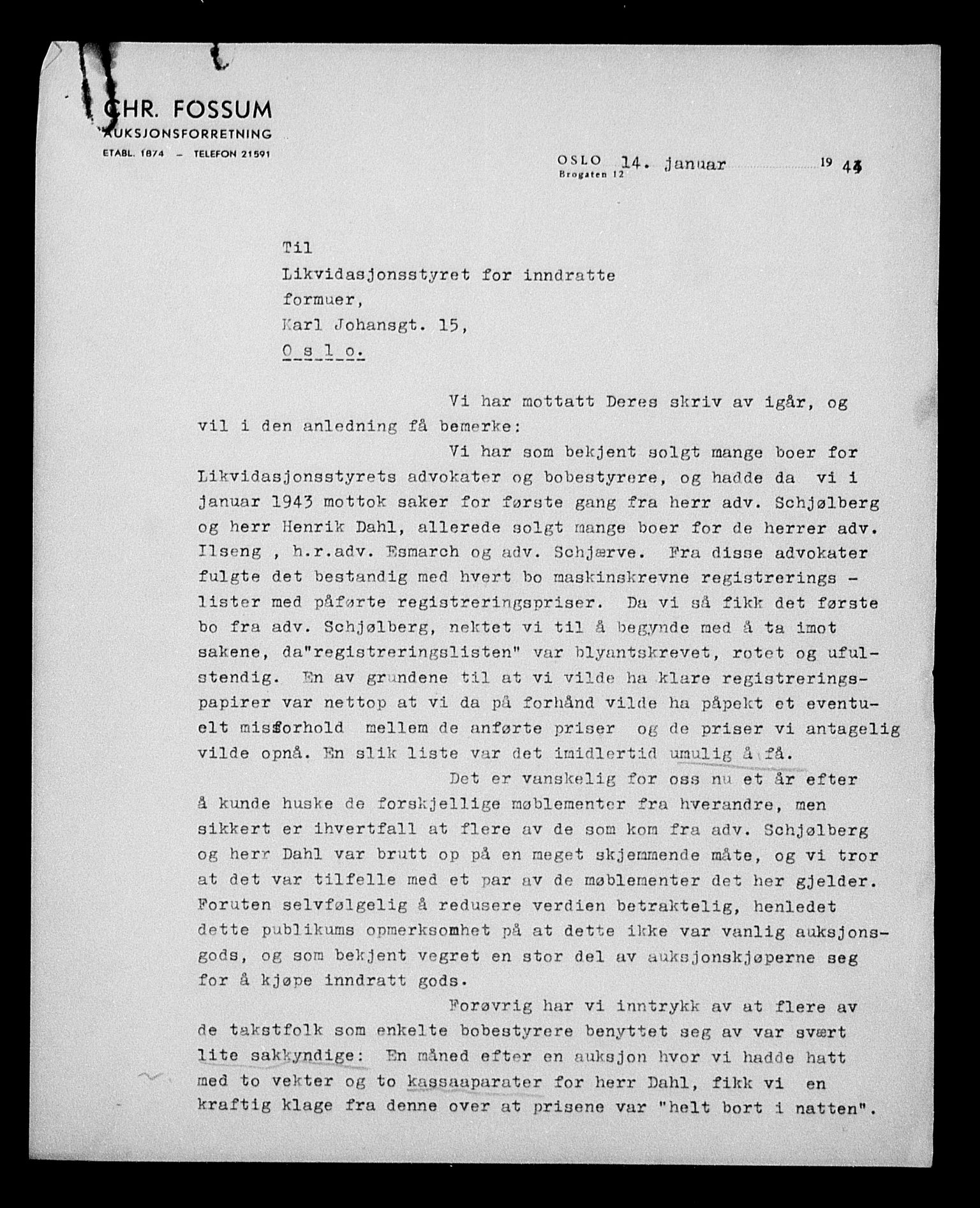 Justisdepartementet, Tilbakeføringskontoret for inndratte formuer, AV/RA-S-1564/H/Hc/Hcc/L0949: --, 1945-1947, s. 77