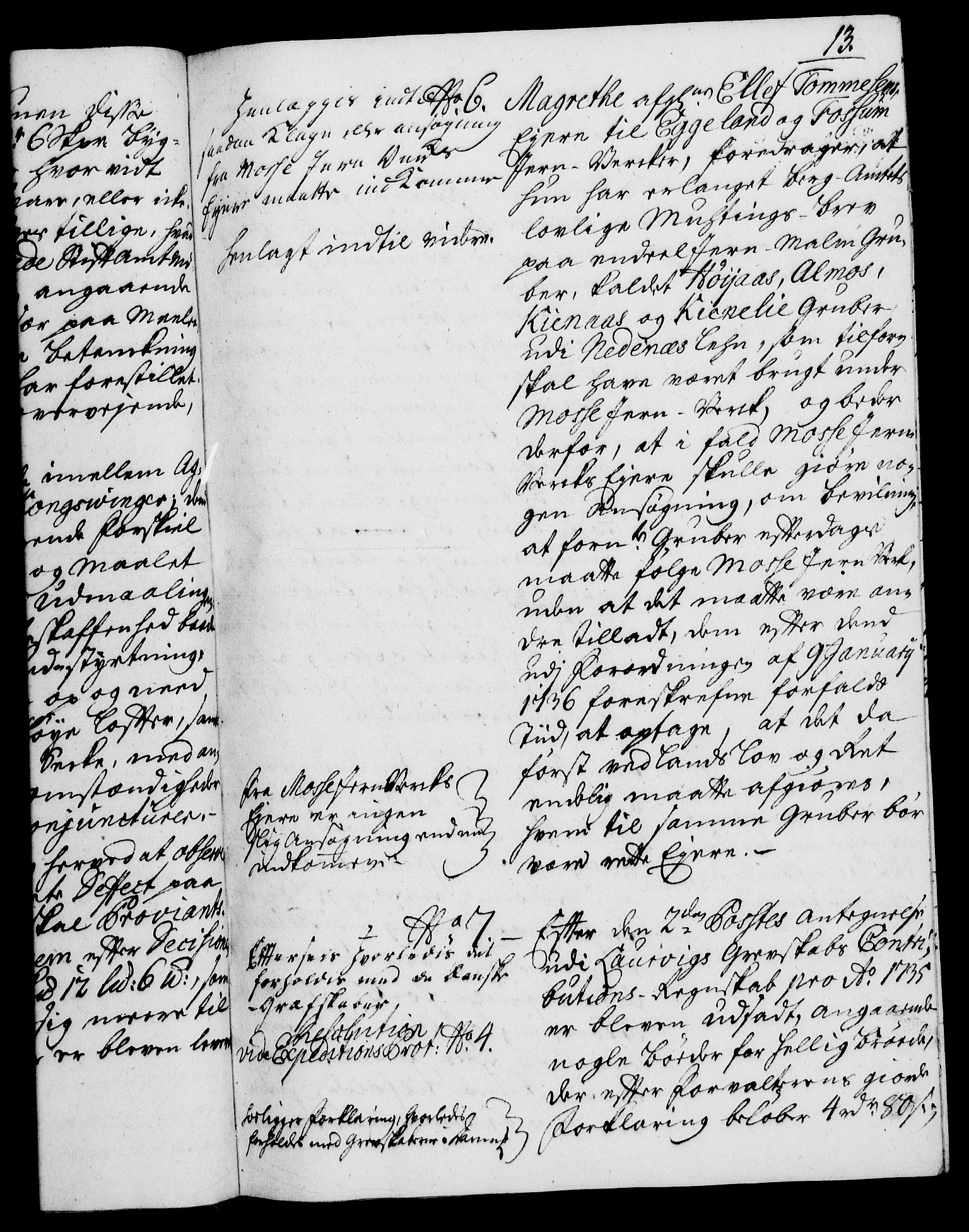 Rentekammeret, Kammerkanselliet, RA/EA-3111/G/Gh/Gha/L0020: Norsk ekstraktmemorialprotokoll (merket RK 53.65), 1738-1739, s. 13