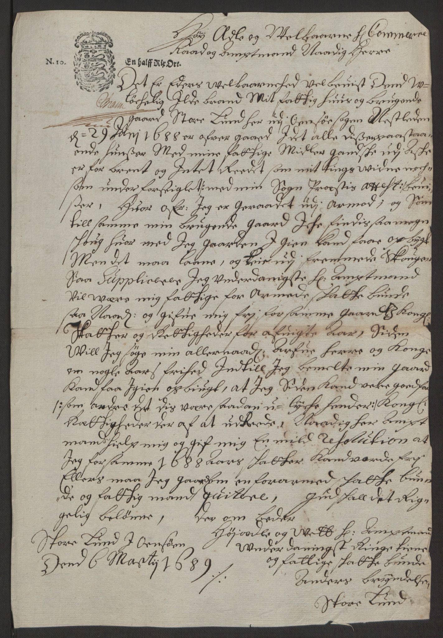 Rentekammeret inntil 1814, Reviderte regnskaper, Fogderegnskap, RA/EA-4092/R03/L0118: Fogderegnskap Onsøy, Tune, Veme og Åbygge fogderi, 1684-1689, s. 252