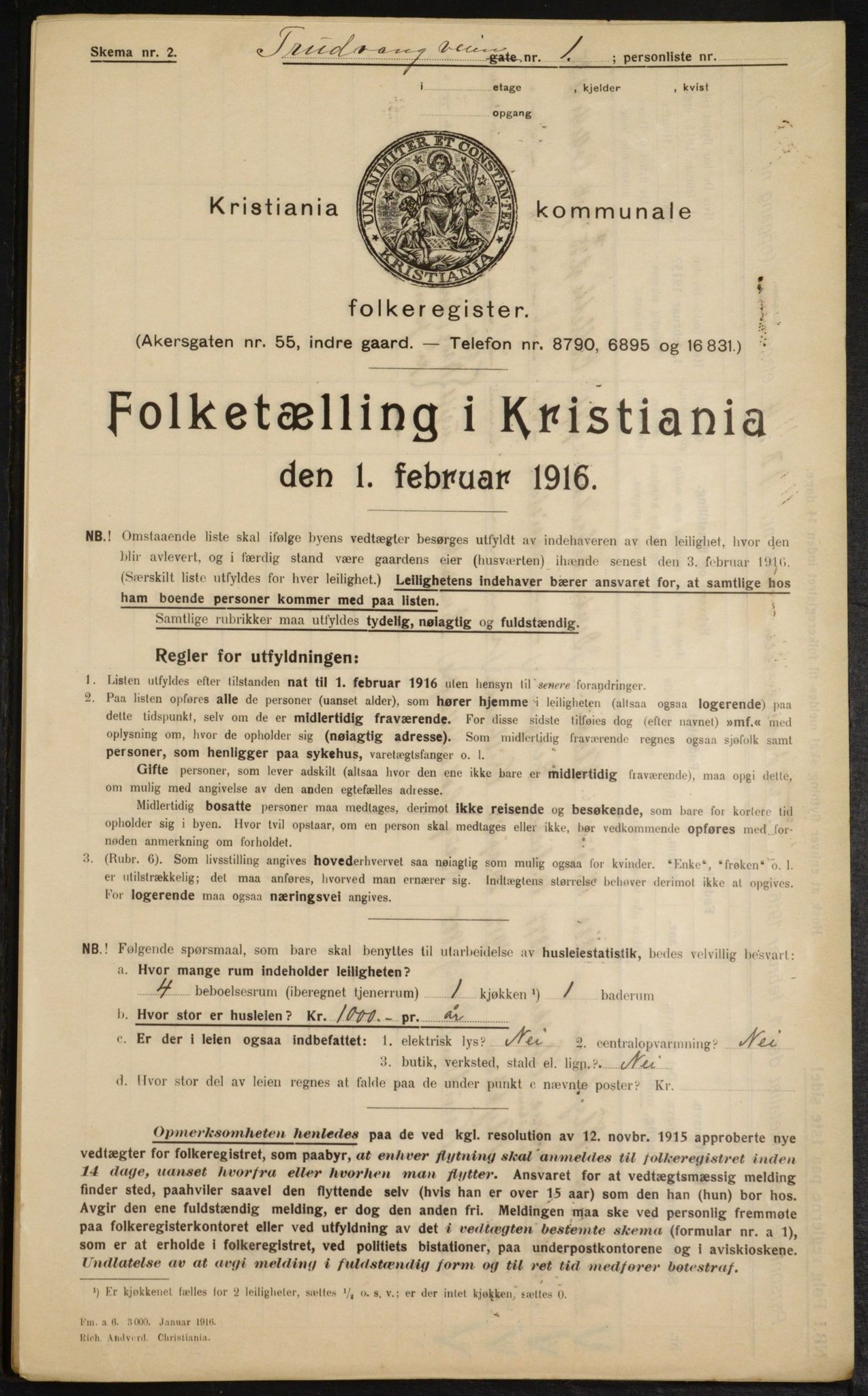 OBA, Kommunal folketelling 1.2.1916 for Kristiania, 1916, s. 120479