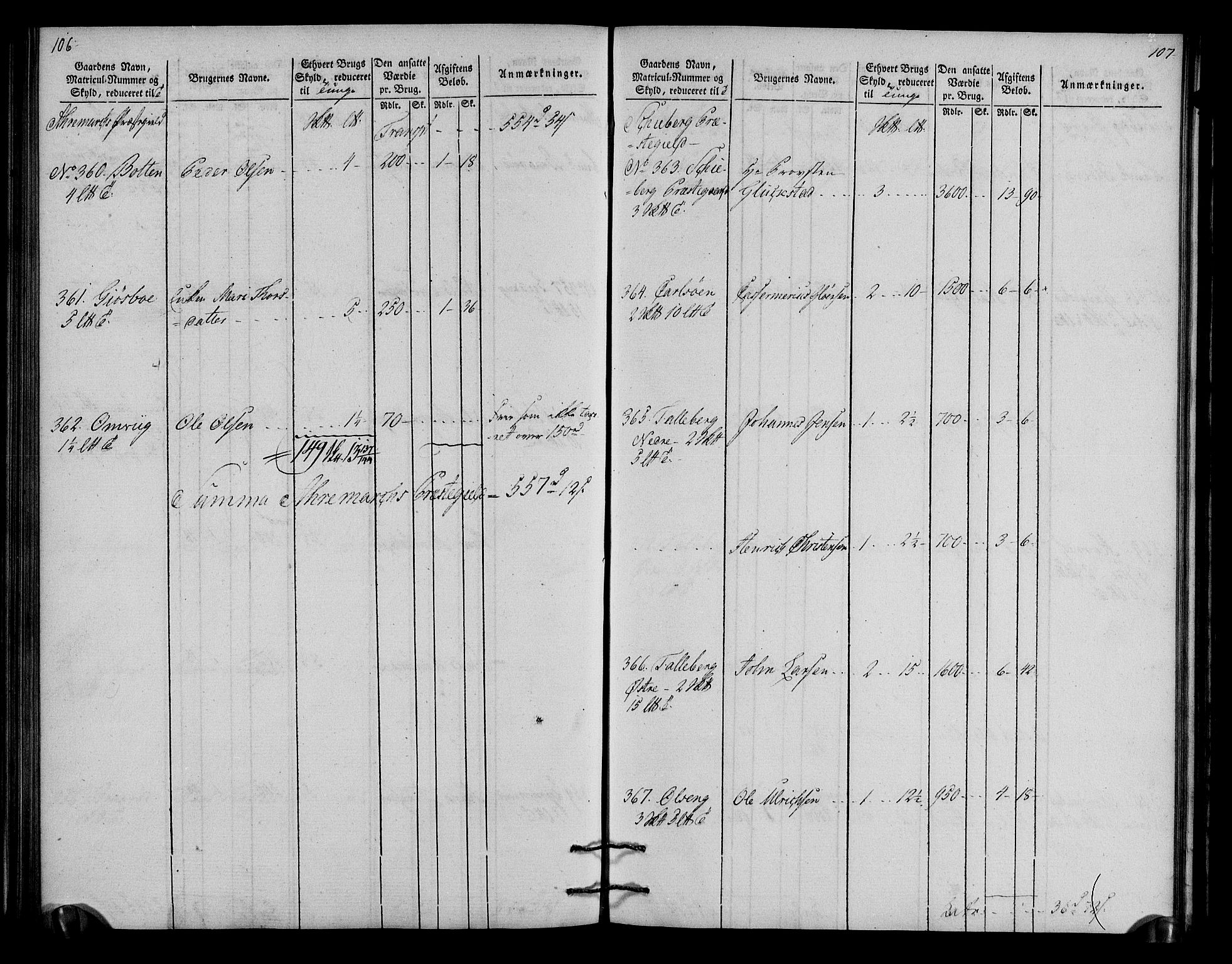 Rentekammeret inntil 1814, Realistisk ordnet avdeling, RA/EA-4070/N/Ne/Nea/L0006: Idd og Marker fogderi. Oppebørselsregister, 1803, s. 56