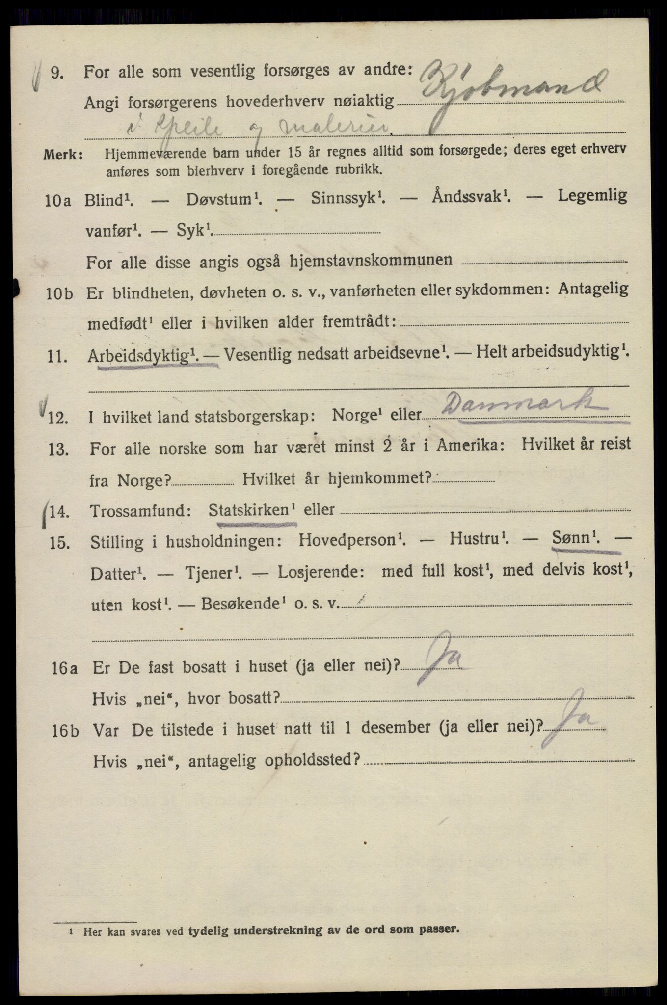 SAO, Folketelling 1920 for 0301 Kristiania kjøpstad, 1920, s. 505364