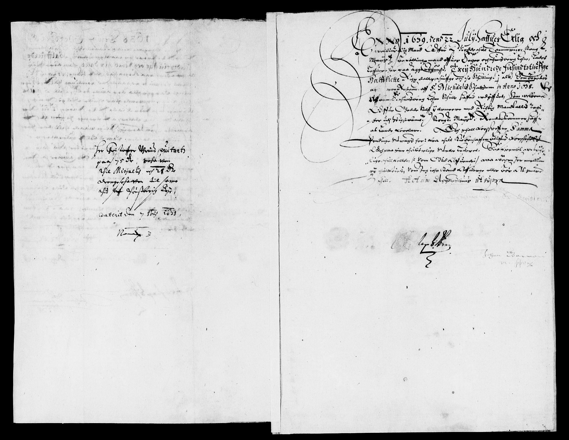 Rentekammeret inntil 1814, Reviderte regnskaper, Lensregnskaper, AV/RA-EA-5023/R/Rb/Rbo/L0018: Tønsberg len, 1638-1639