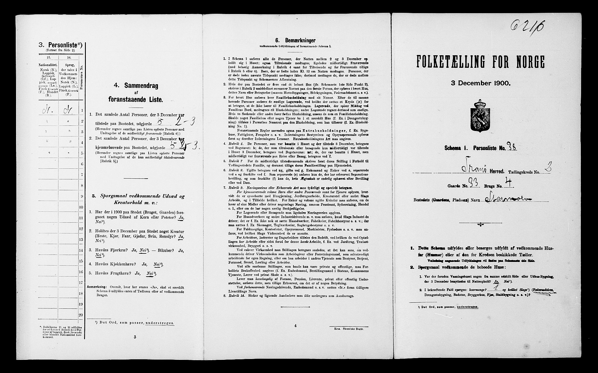 SATØ, Folketelling 1900 for 1927 Tranøy herred, 1900, s. 413