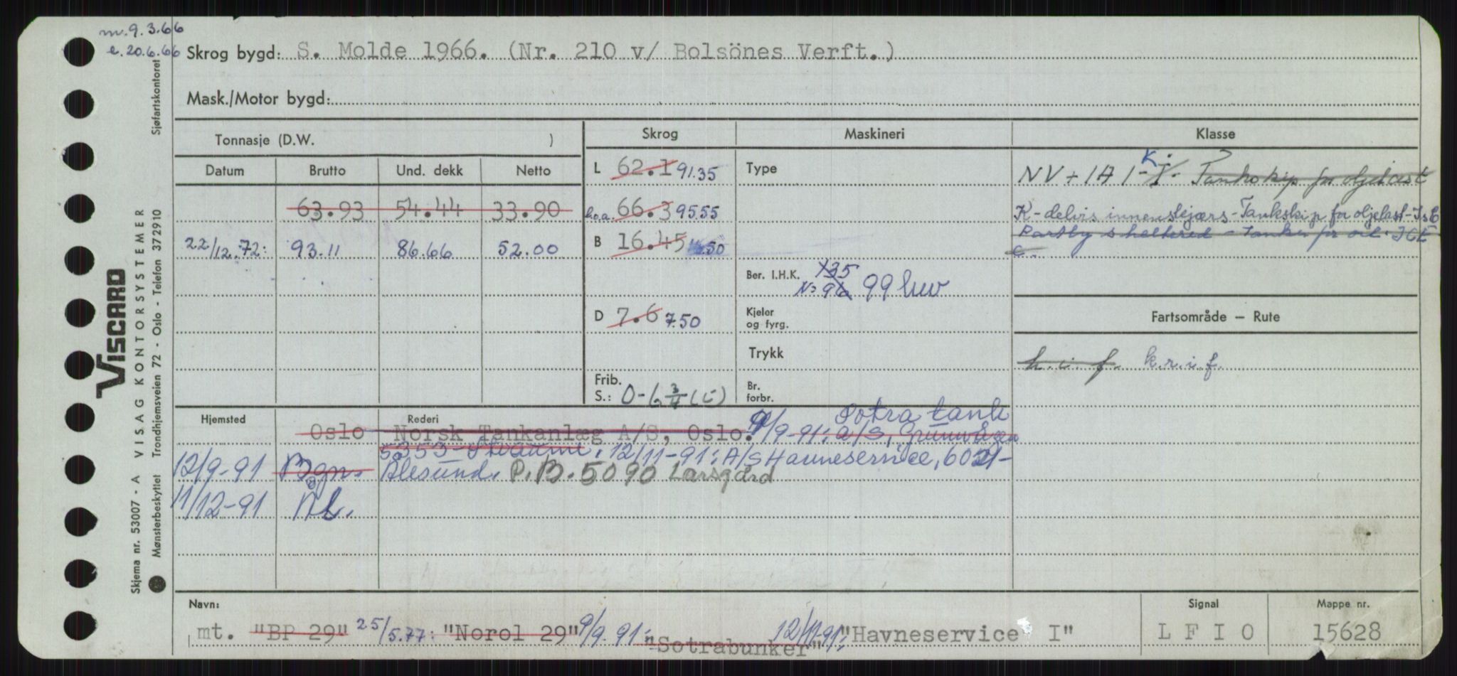 Sjøfartsdirektoratet med forløpere, Skipsmålingen, RA/S-1627/H/Ha/L0002/0002: Fartøy, Eik-Hill / Fartøy, G-Hill, s. 681