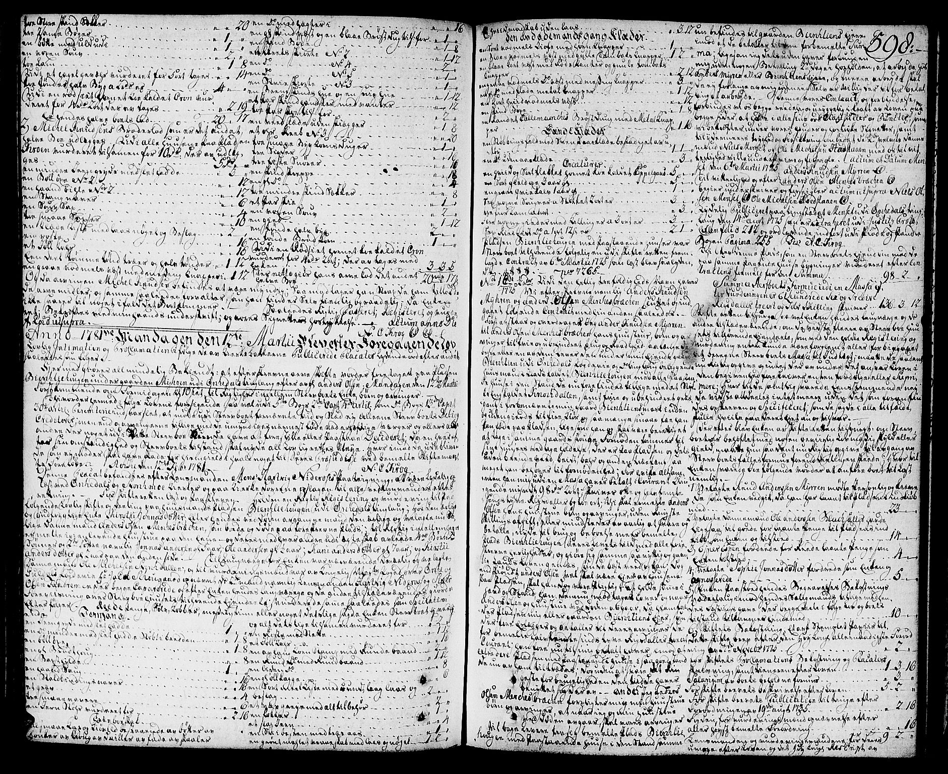 Orkdal sorenskriveri, SAT/A-4169/1/3/3Aa/L0007: Skifteprotokoller, 1767-1782, s. 597b-598a