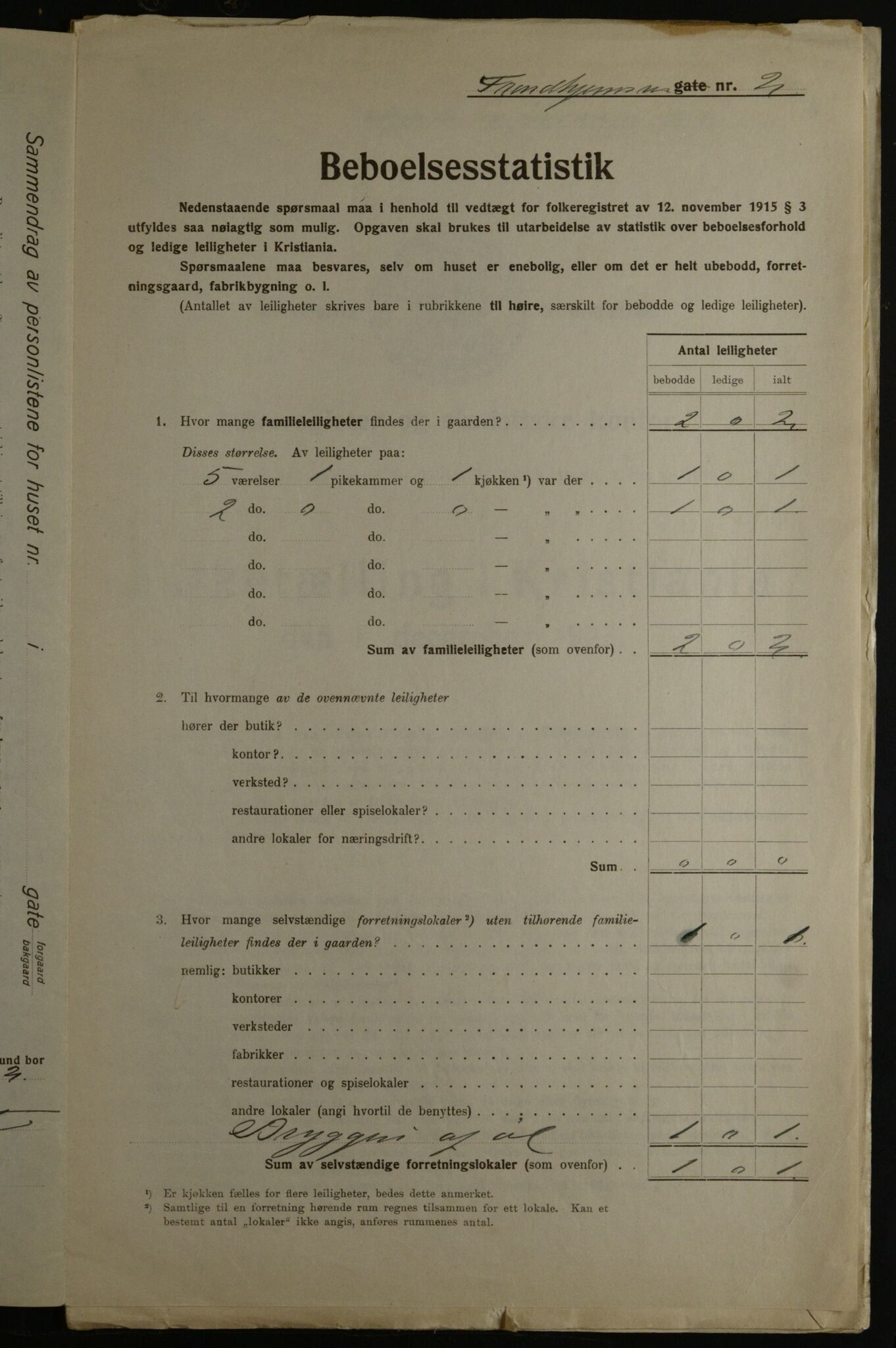 OBA, Kommunal folketelling 1.12.1923 for Kristiania, 1923, s. 127748