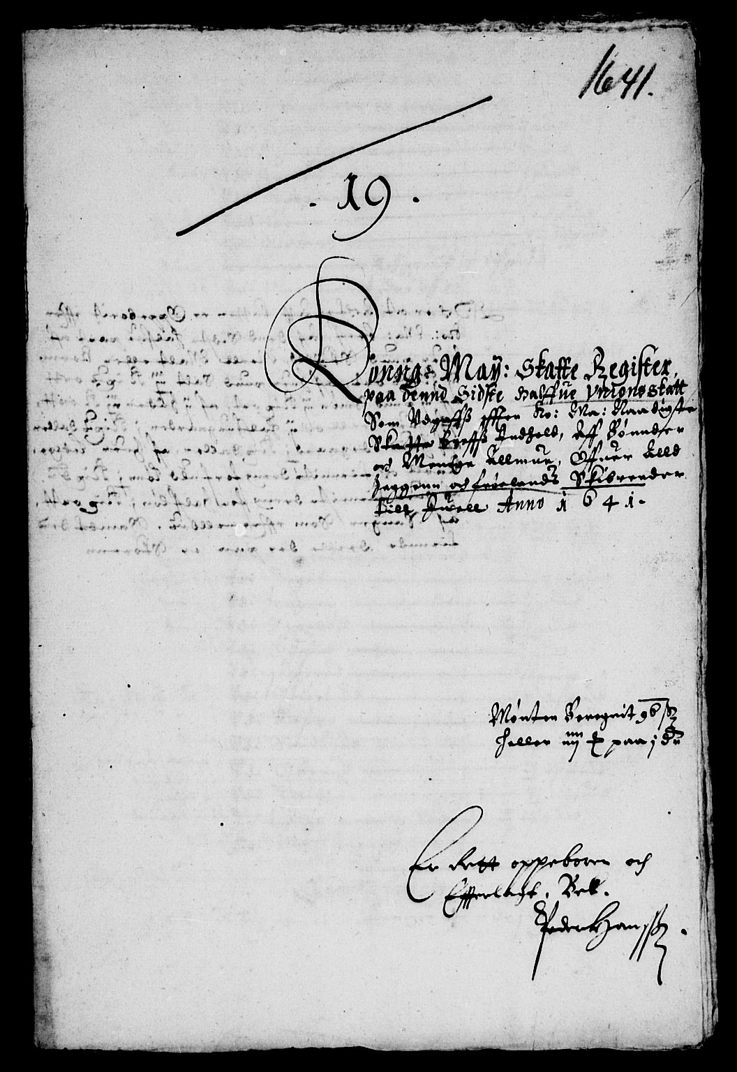 Rentekammeret inntil 1814, Reviderte regnskaper, Lensregnskaper, RA/EA-5023/R/Rb/Rba/L0159: Akershus len, 1641-1642