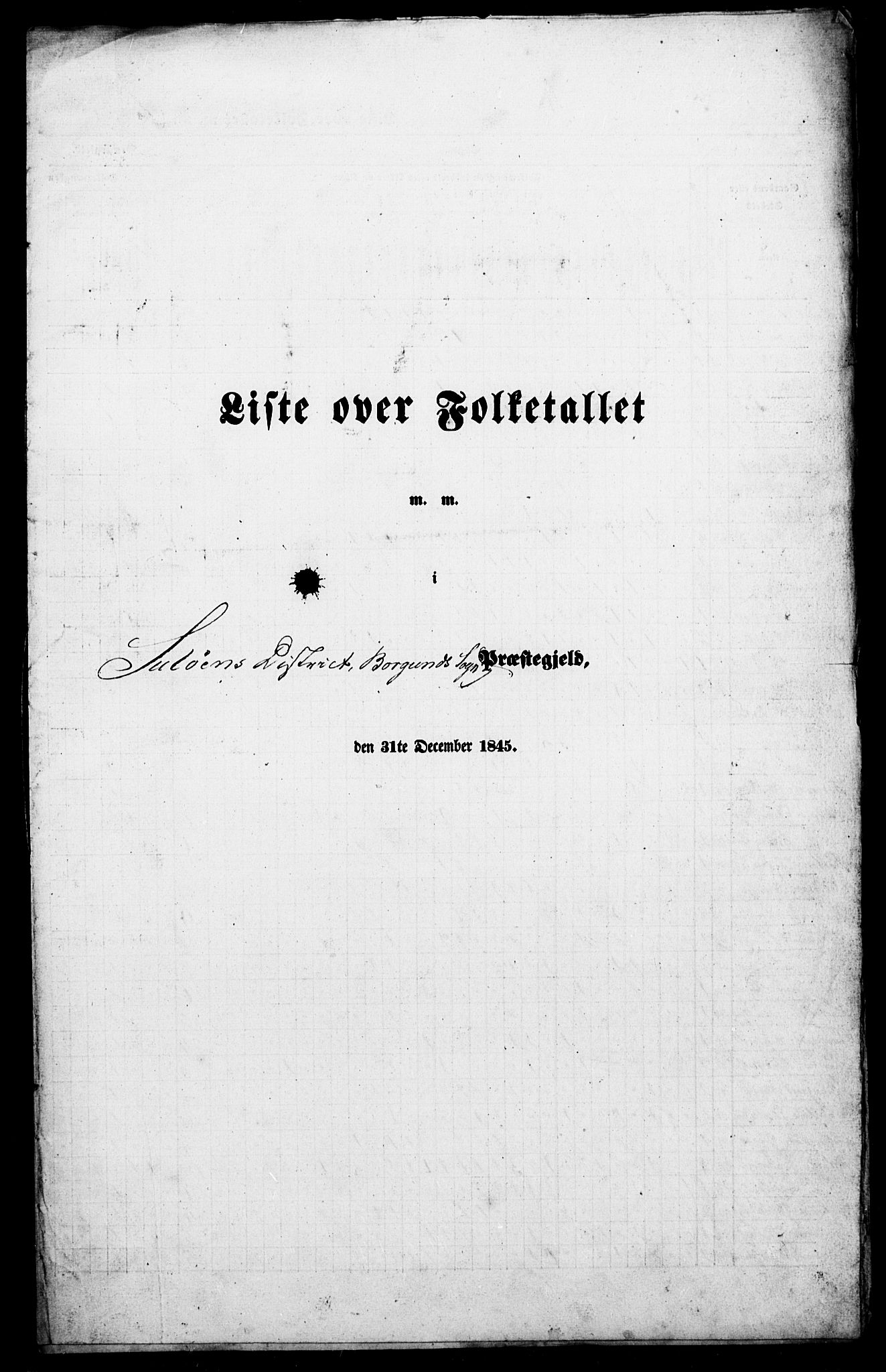 SAT, Folketelling 1845 for 1531P Borgund prestegjeld, 1845, s. 29