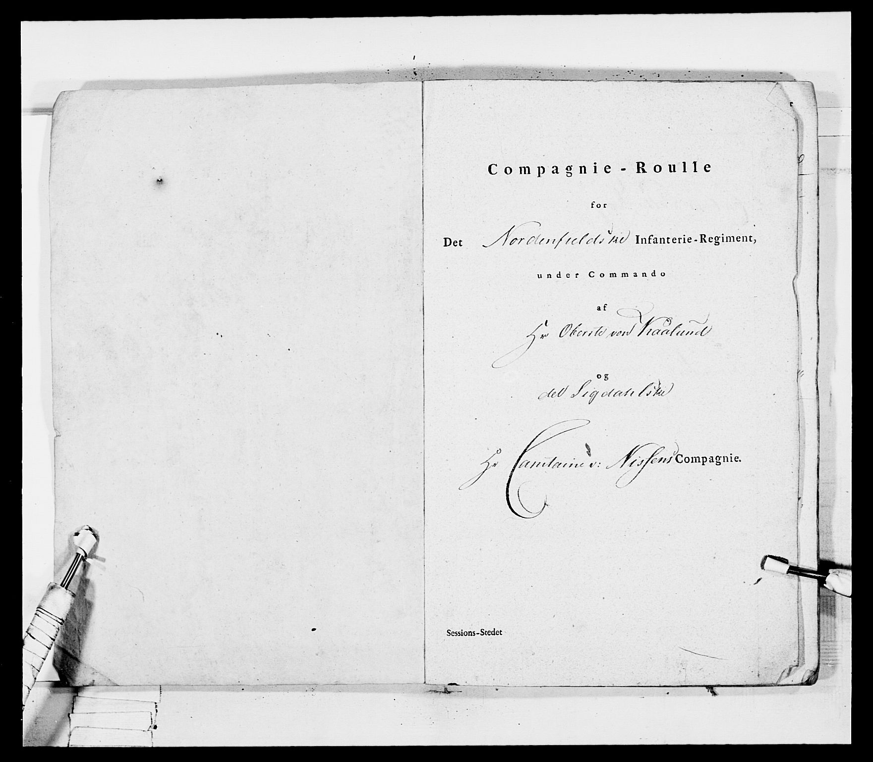 Generalitets- og kommissariatskollegiet, Det kongelige norske kommissariatskollegium, AV/RA-EA-5420/E/Eh/L0036a: Nordafjelske gevorbne infanteriregiment, 1813, s. 6