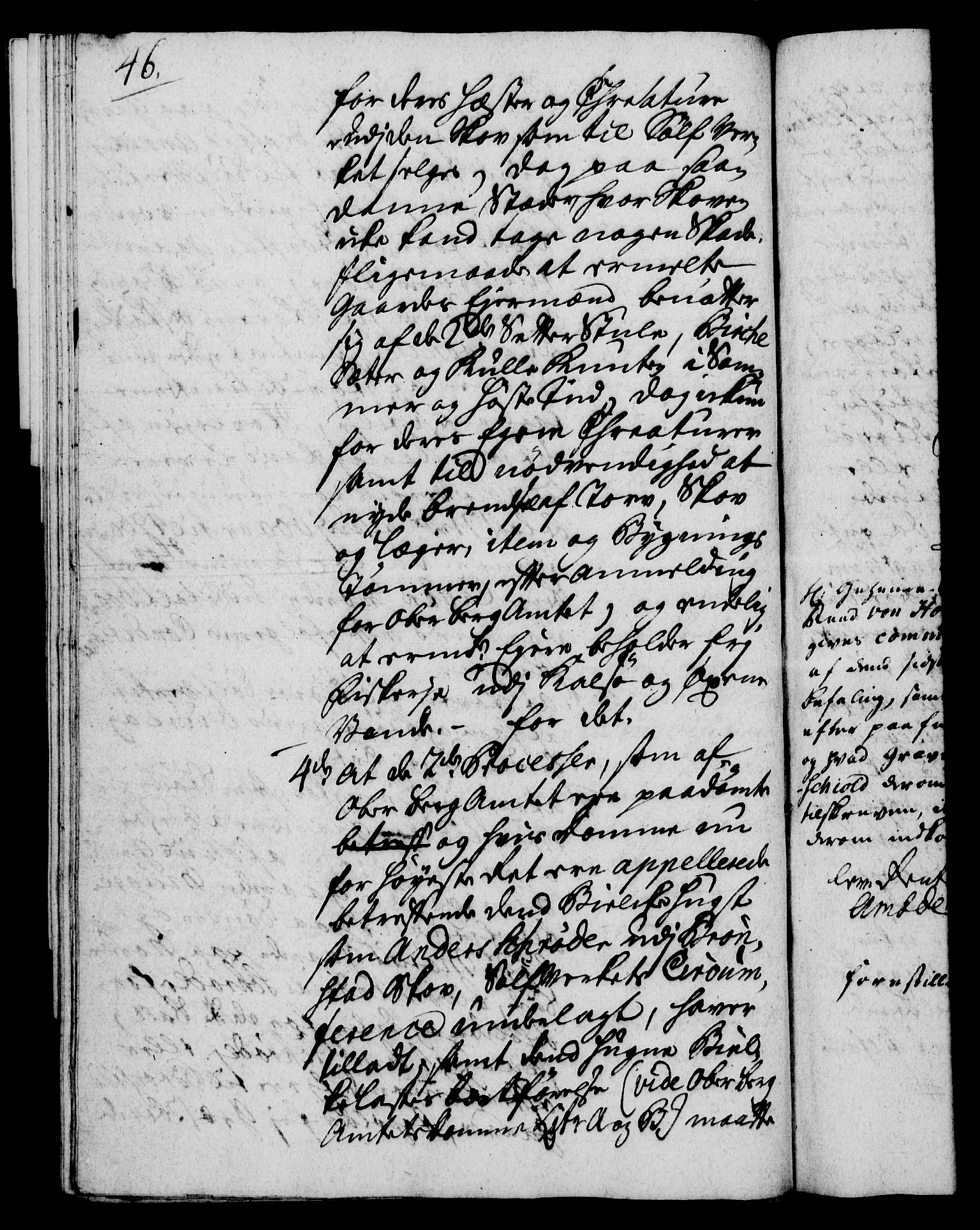 Rentekammeret, Kammerkanselliet, RA/EA-3111/G/Gh/Gha/L0022: Norsk ekstraktmemorialprotokoll (merket RK 53.67), 1739-1741, s. 46