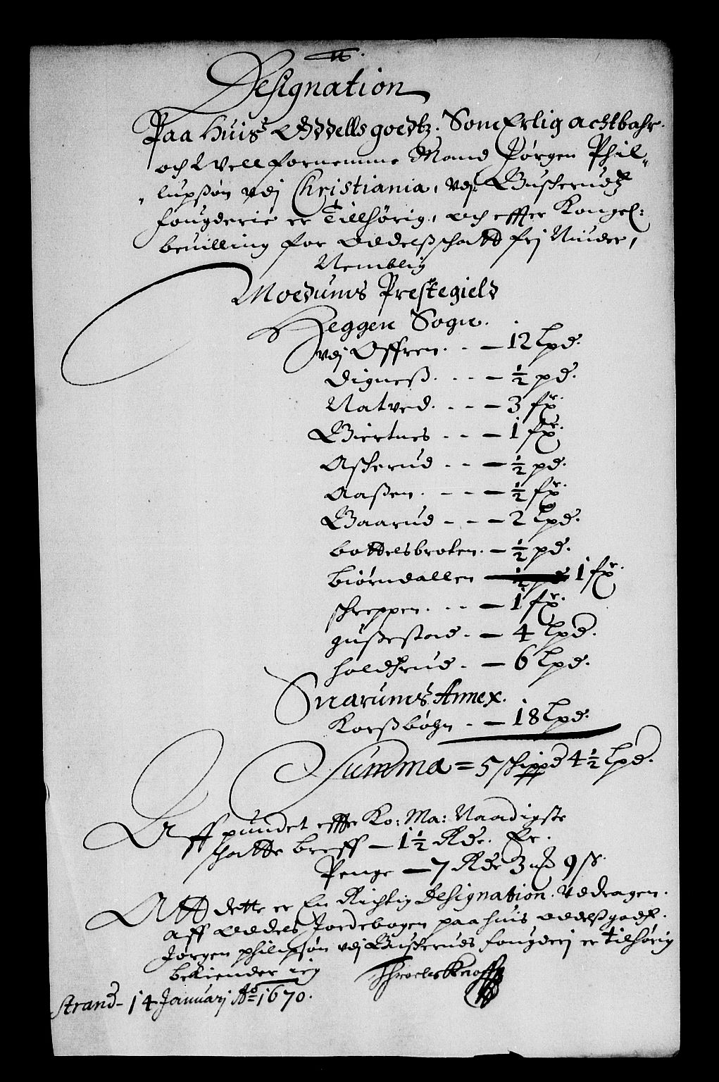 Rentekammeret inntil 1814, Reviderte regnskaper, Stiftamtstueregnskaper, Landkommissariatet på Akershus og Akershus stiftamt, AV/RA-EA-5869/R/Rb/L0055: Akershus stiftamt, 1666-1669