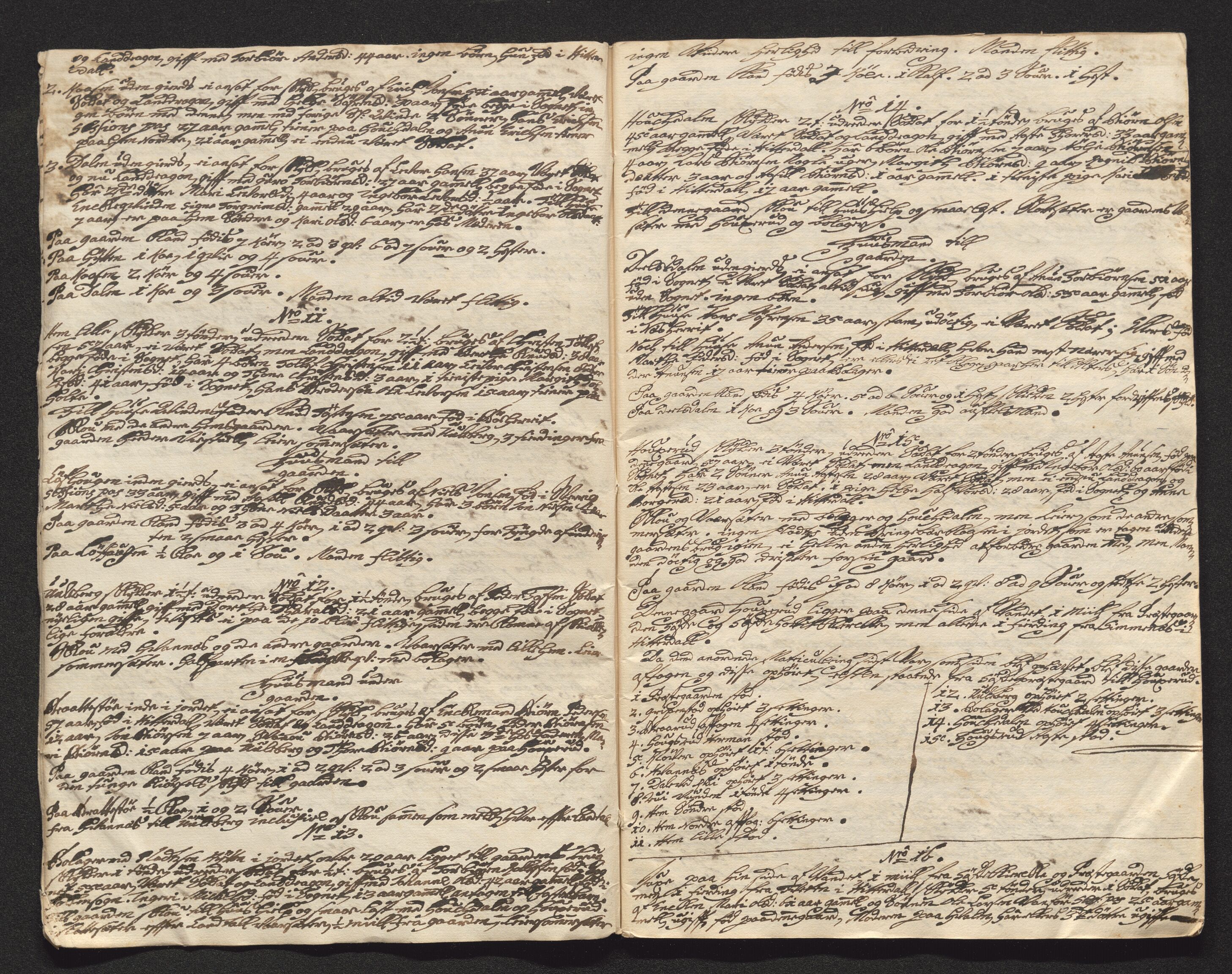 Bratsberg len og amt, AV/SAKO-A-943/I/I34/L0342/0007: Diverse manntall og fortegnelser / Manntall over gårder og innbyggere i Sauherad prestegjeld, 1730, s. 4