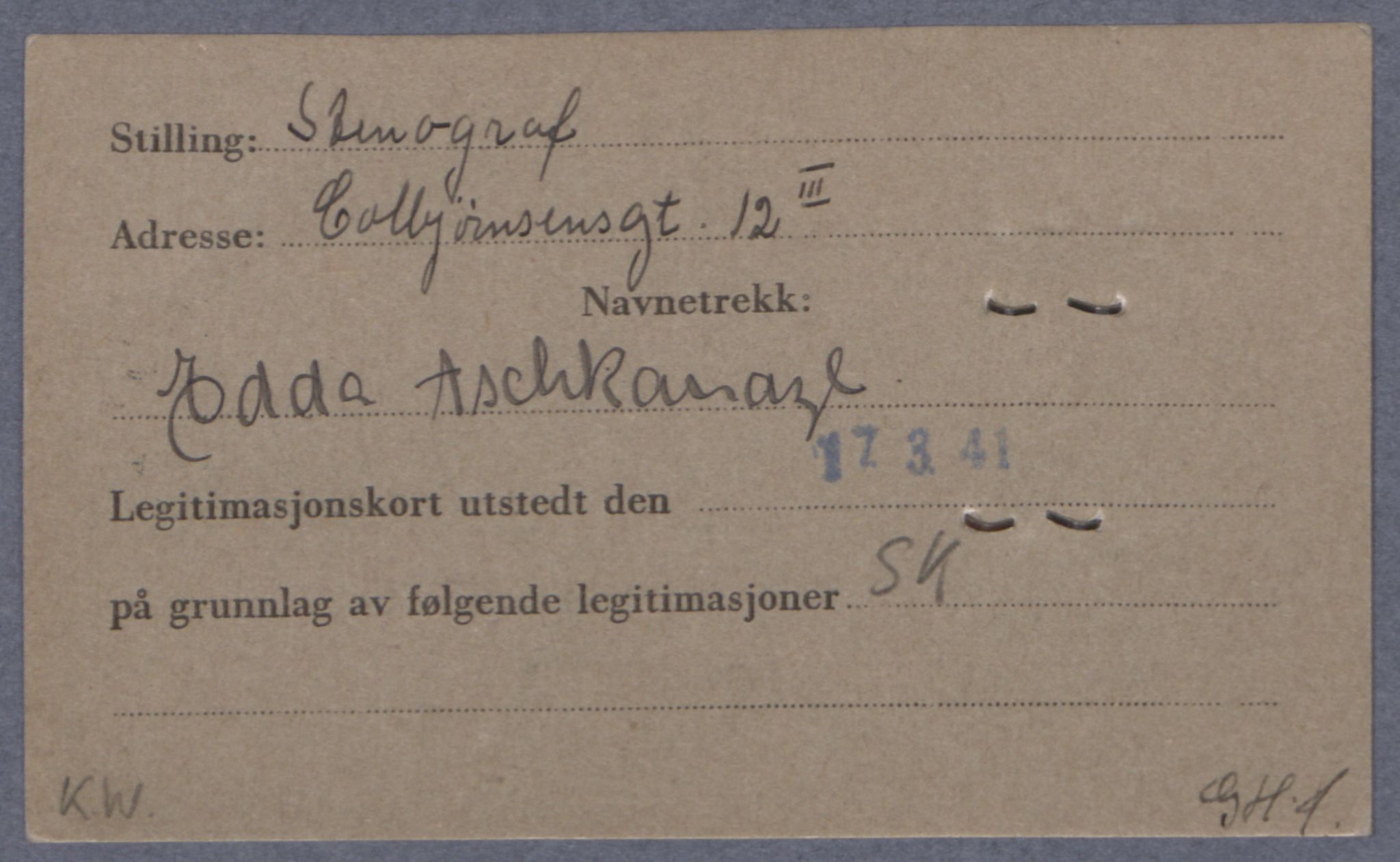 Sosialdepartementet, Våre Falne, AV/RA-S-1708/E/Ee/L0021A: Fotografier av jøder på legitimasjonskort (1941-42), 1941-1942, s. 16