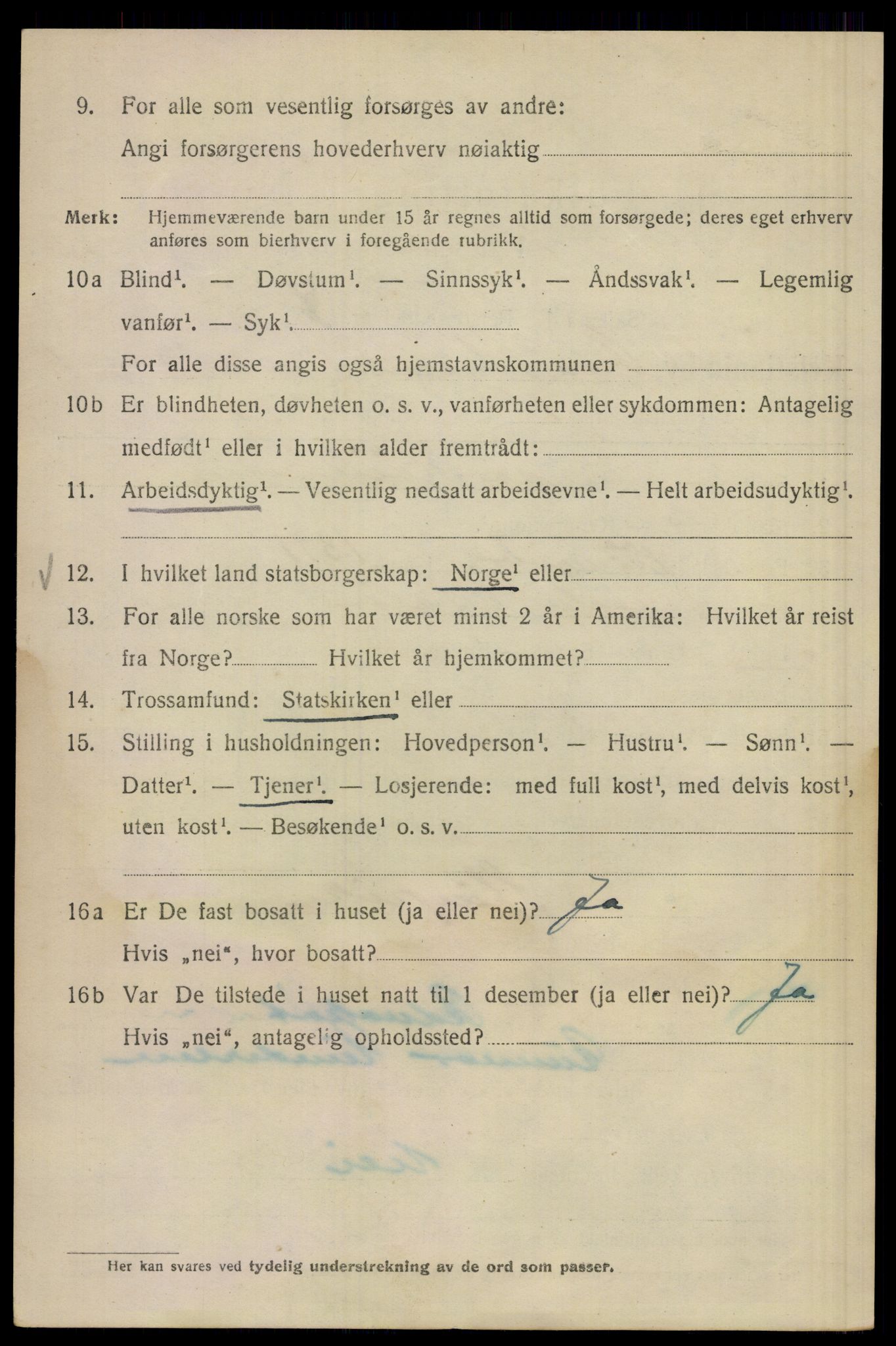 SAO, Folketelling 1920 for 0301 Kristiania kjøpstad, 1920, s. 432826