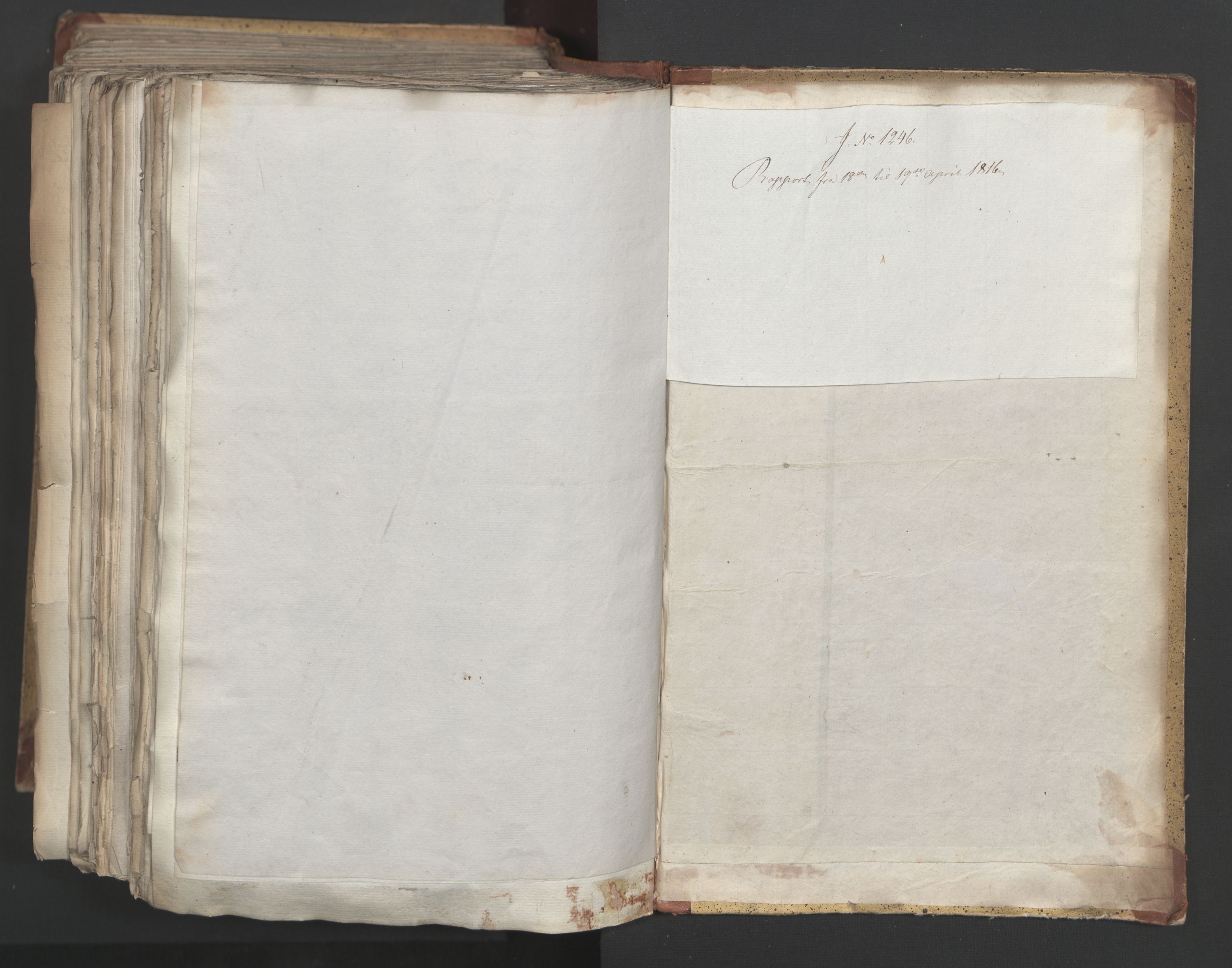 Statsrådsavdelingen i Stockholm, AV/RA-S-1003/D/Da/L0005: Regjeringsinnstillinger nr. 1000-1246, 1816, s. 587