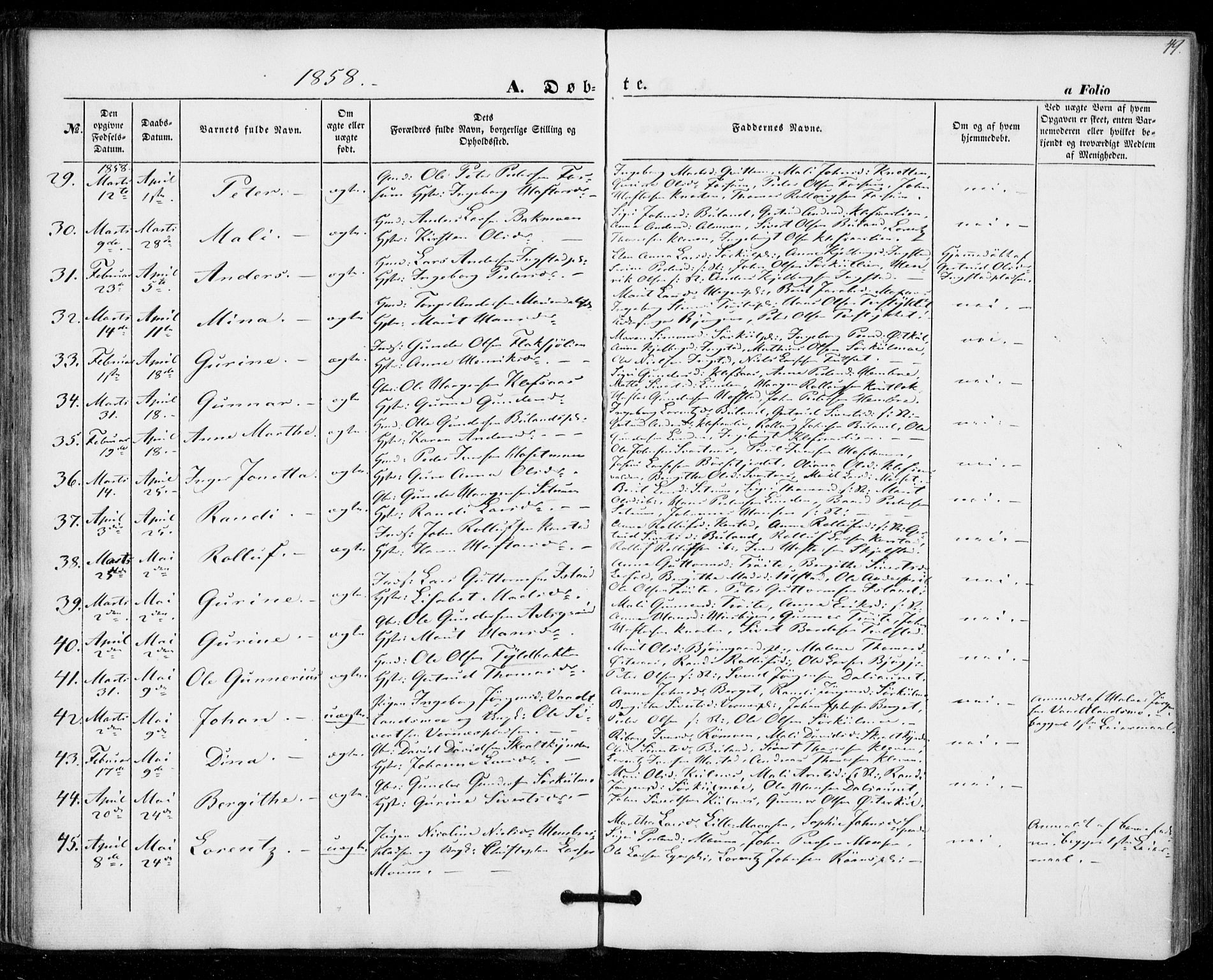 Ministerialprotokoller, klokkerbøker og fødselsregistre - Nord-Trøndelag, AV/SAT-A-1458/703/L0028: Ministerialbok nr. 703A01, 1850-1862, s. 49