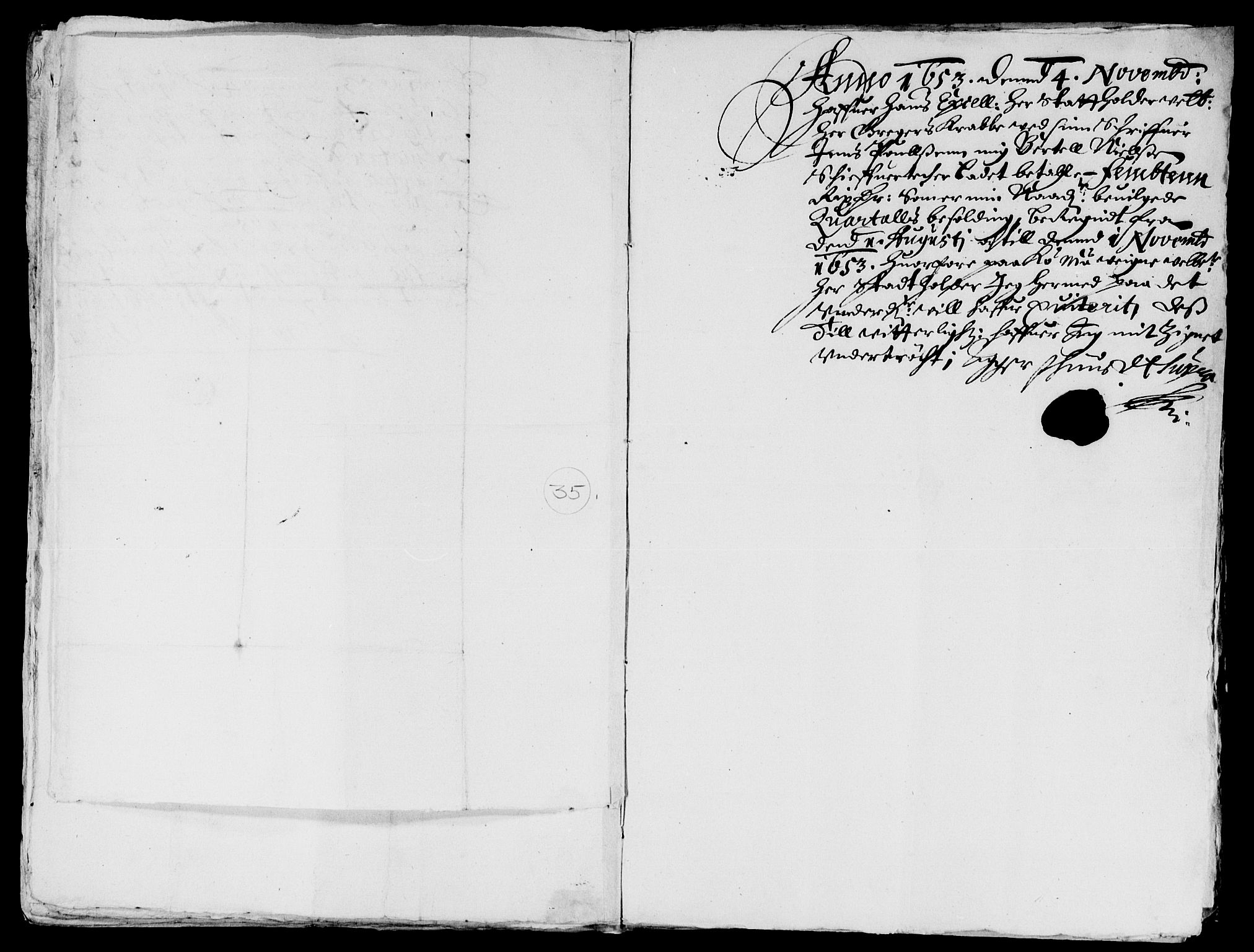 Rentekammeret inntil 1814, Reviderte regnskaper, Lensregnskaper, AV/RA-EA-5023/R/Rb/Rba/L0218: Akershus len, 1653-1654